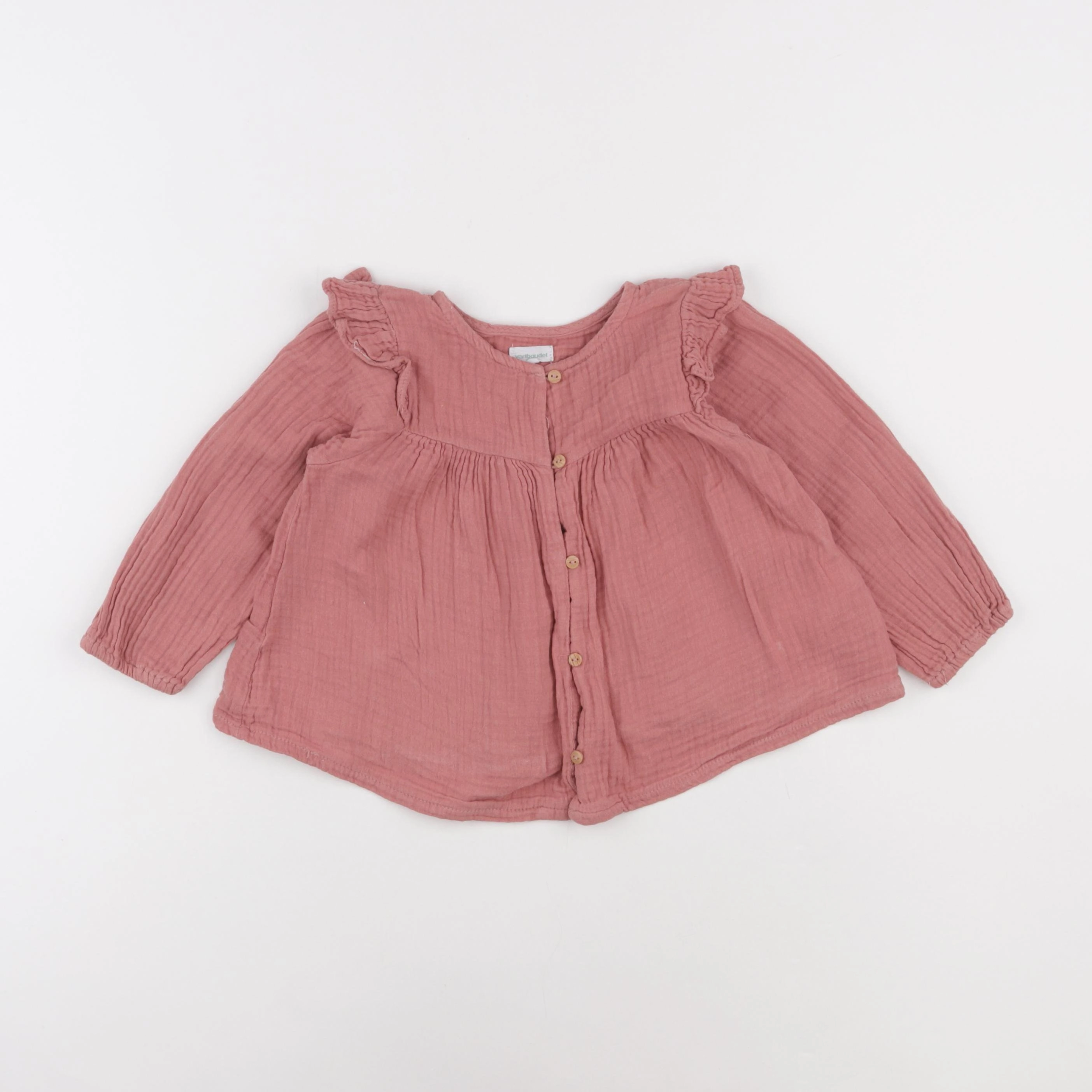Vertbaudet - blouse rose - 24 mois
