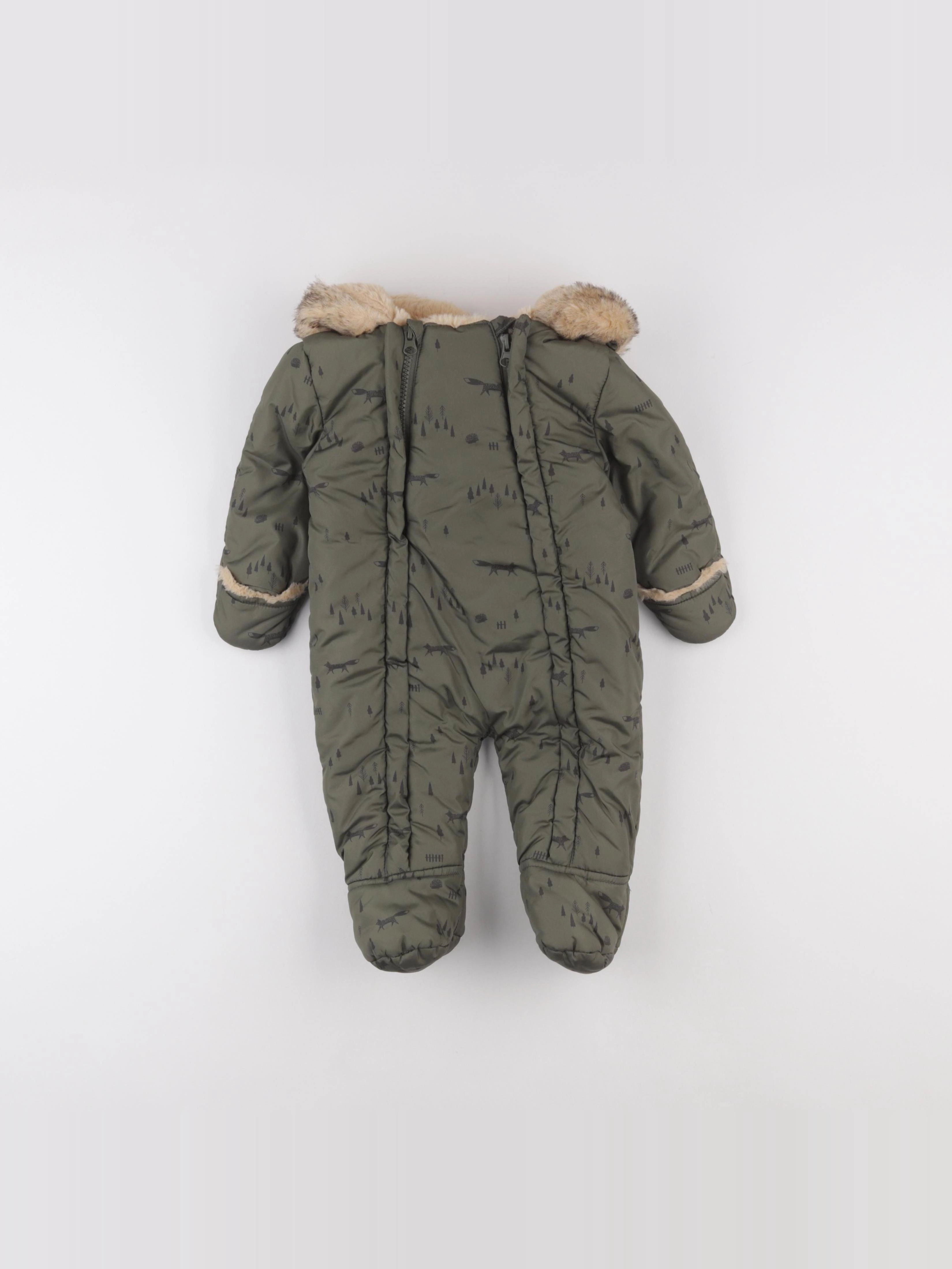 Vertbaudet - combi-pilote vert - 6 mois