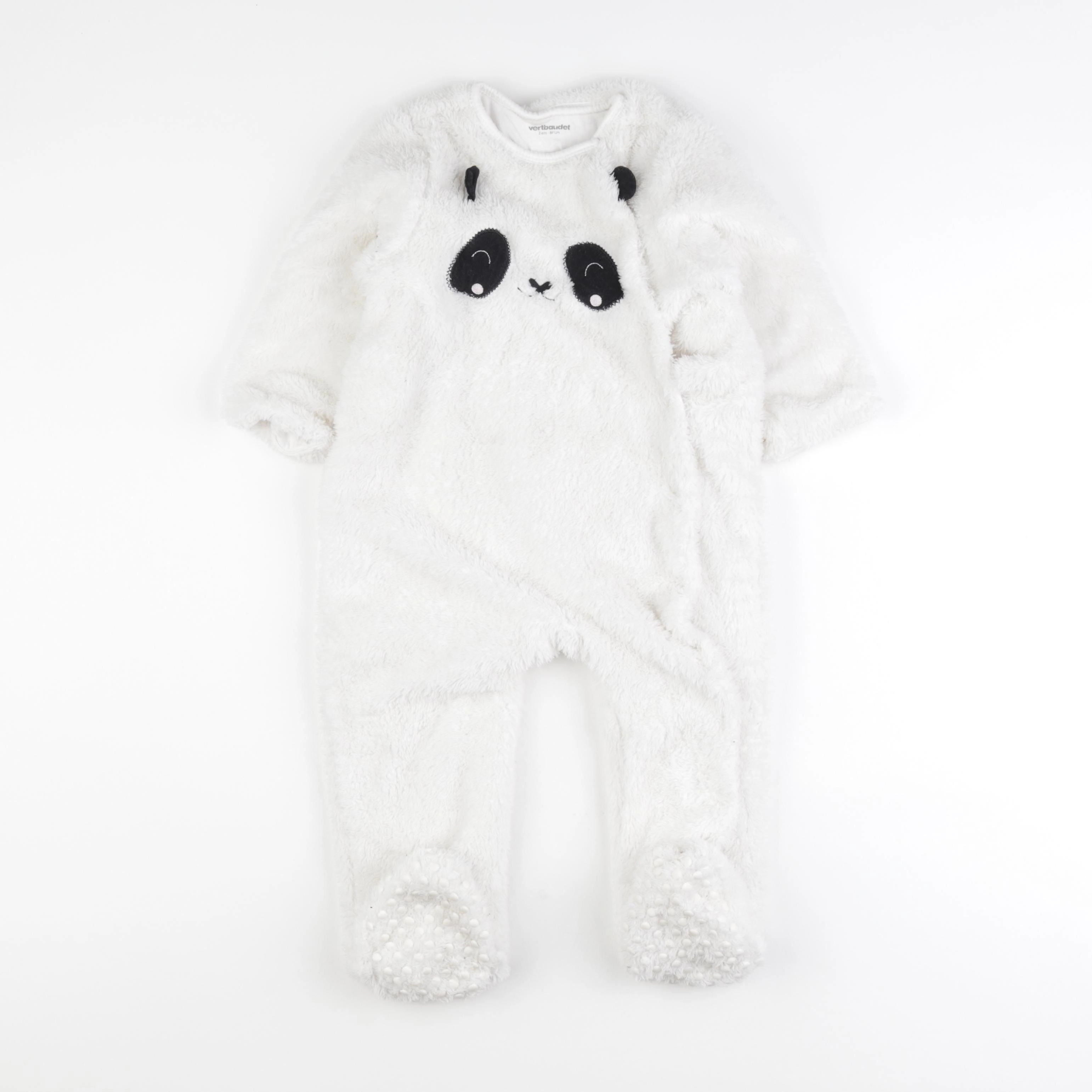 Vertbaudet - sur-pyjama blanc - 2 ans