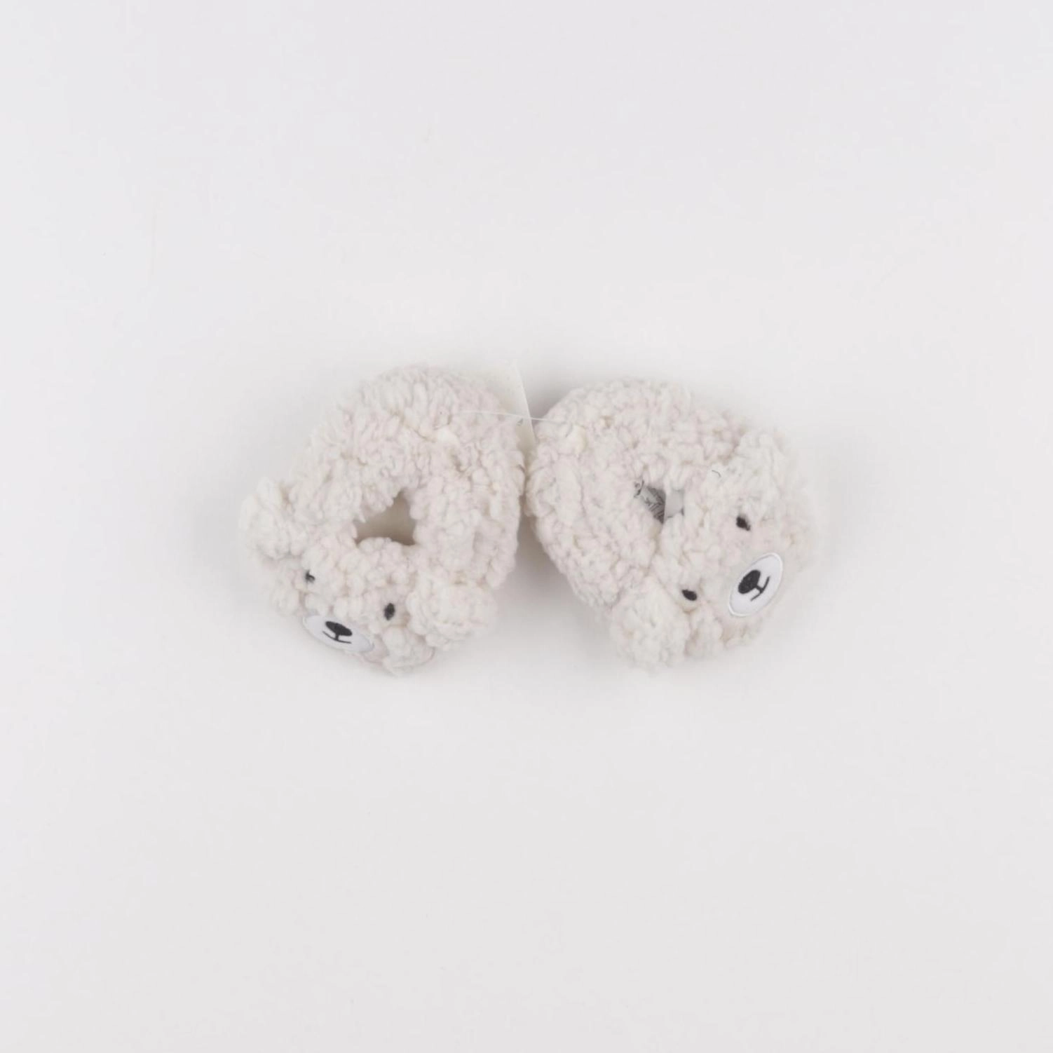 Vertbaudet - chaussons blanc - pointure 16/17