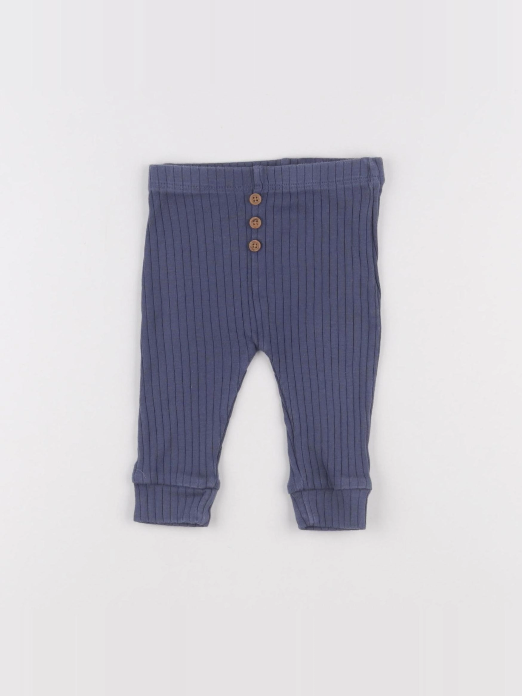 Boutchou - legging gris, bleu - 6 mois