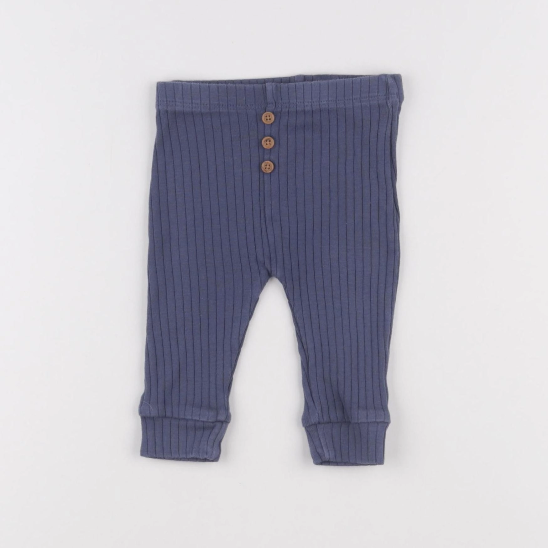 Boutchou - legging gris, bleu - 6 mois
