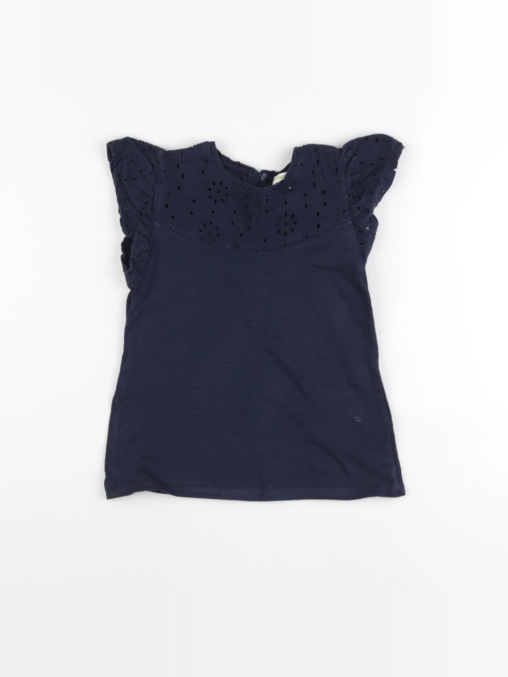 Vertbaudet - tee-shirt bleu - 6 ans
