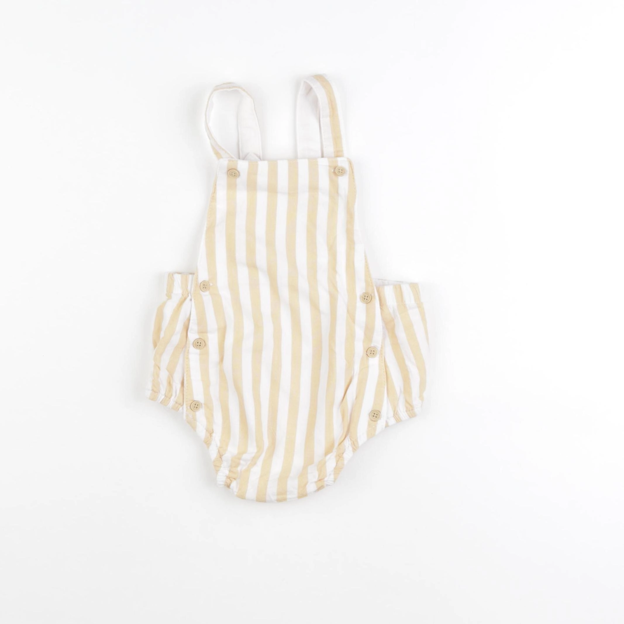 Vertbaudet - combinaison beige - 12 mois