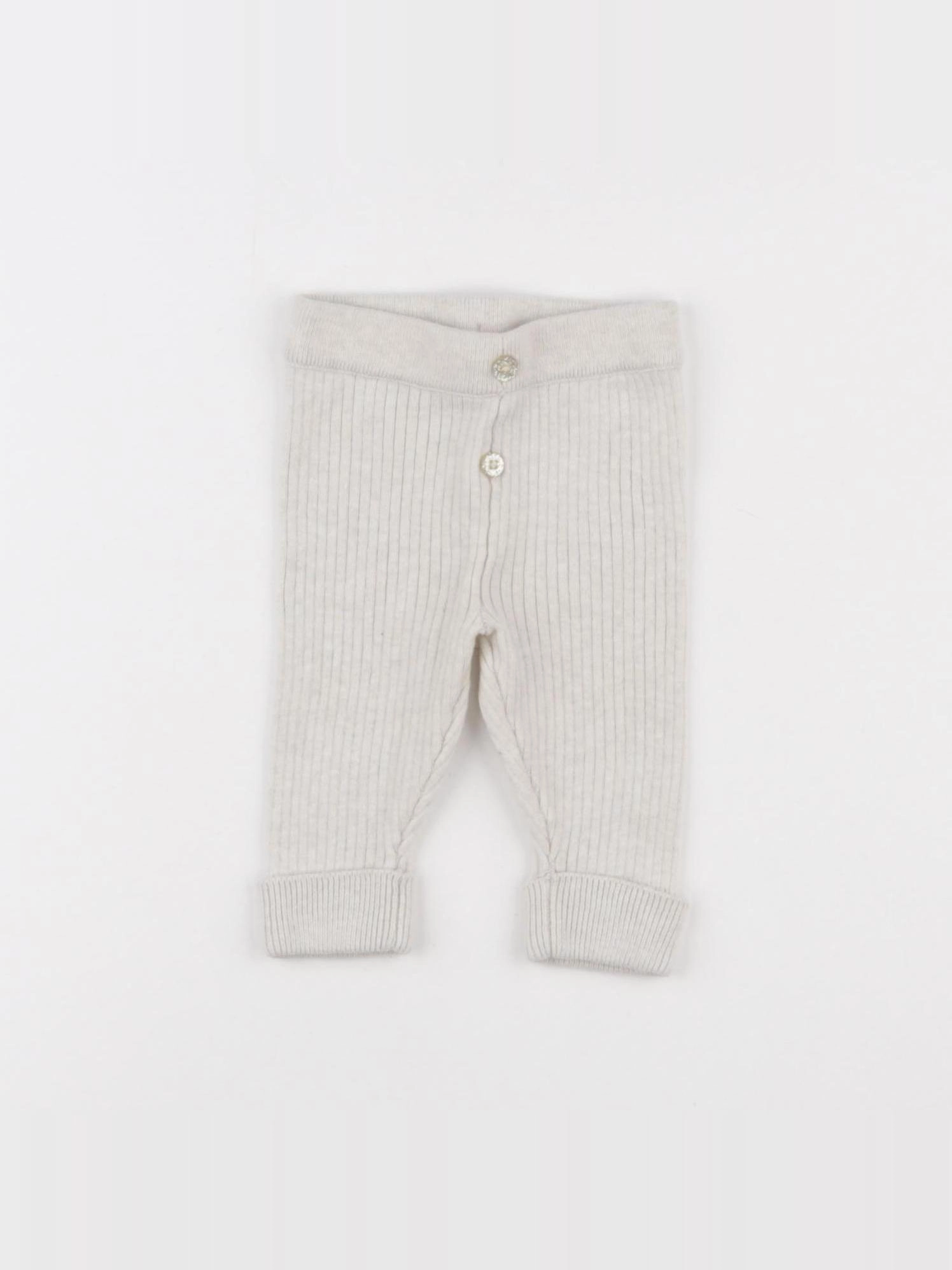 Tape à l'oeil - legging beige - 3 mois