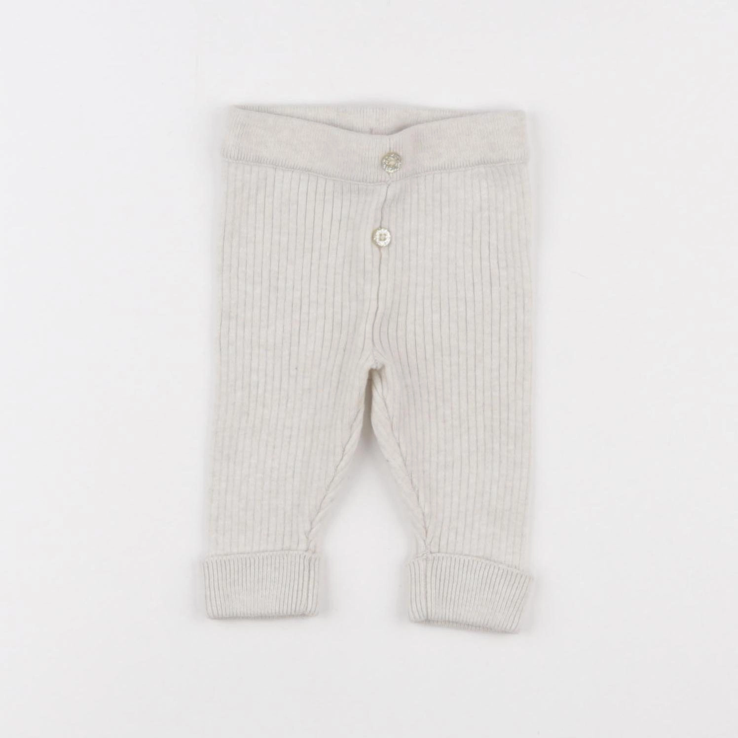 Tape à l'oeil - legging beige - 3 mois