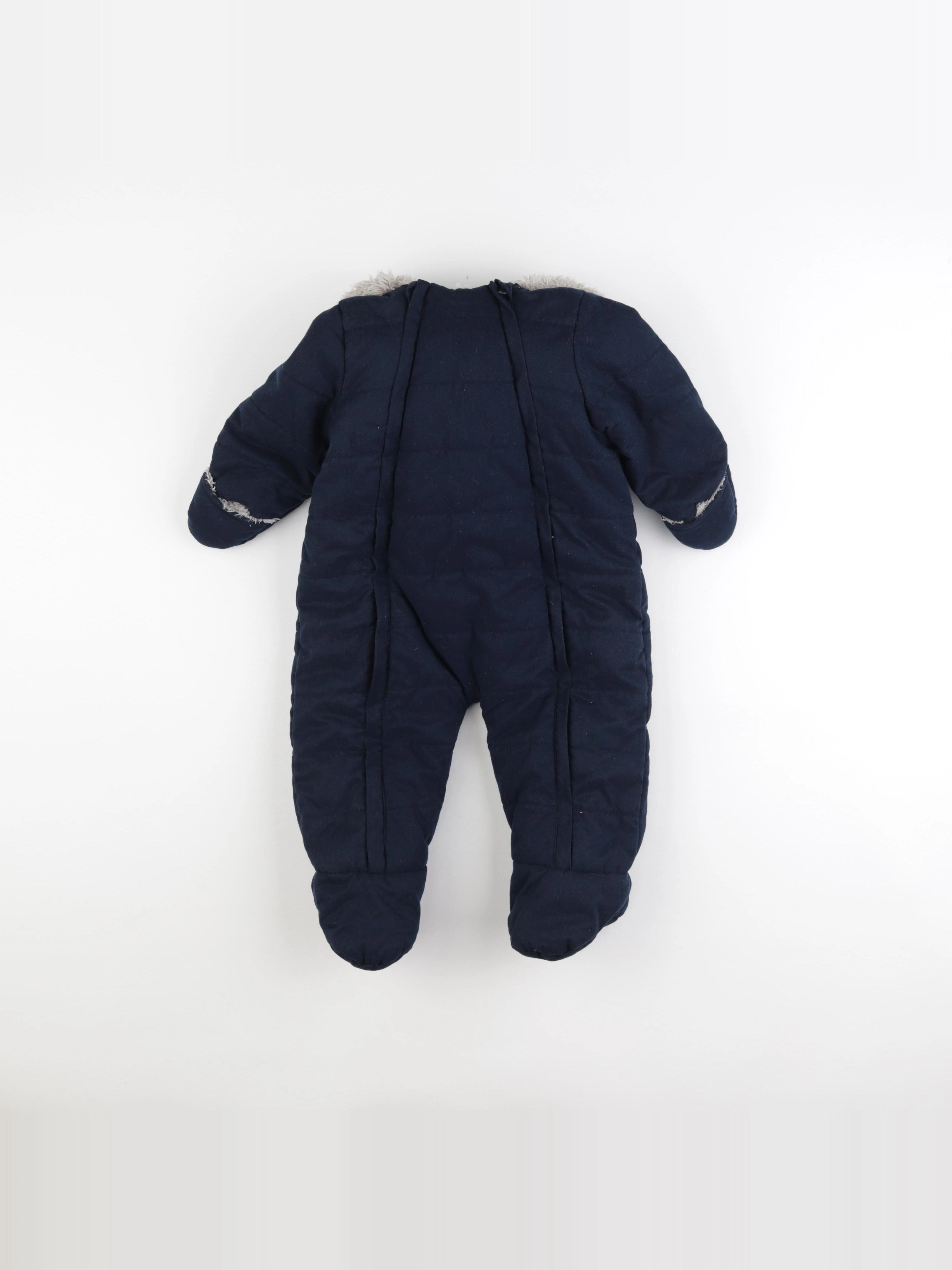 Vertbaudet - combi-pilote bleu - 12 mois