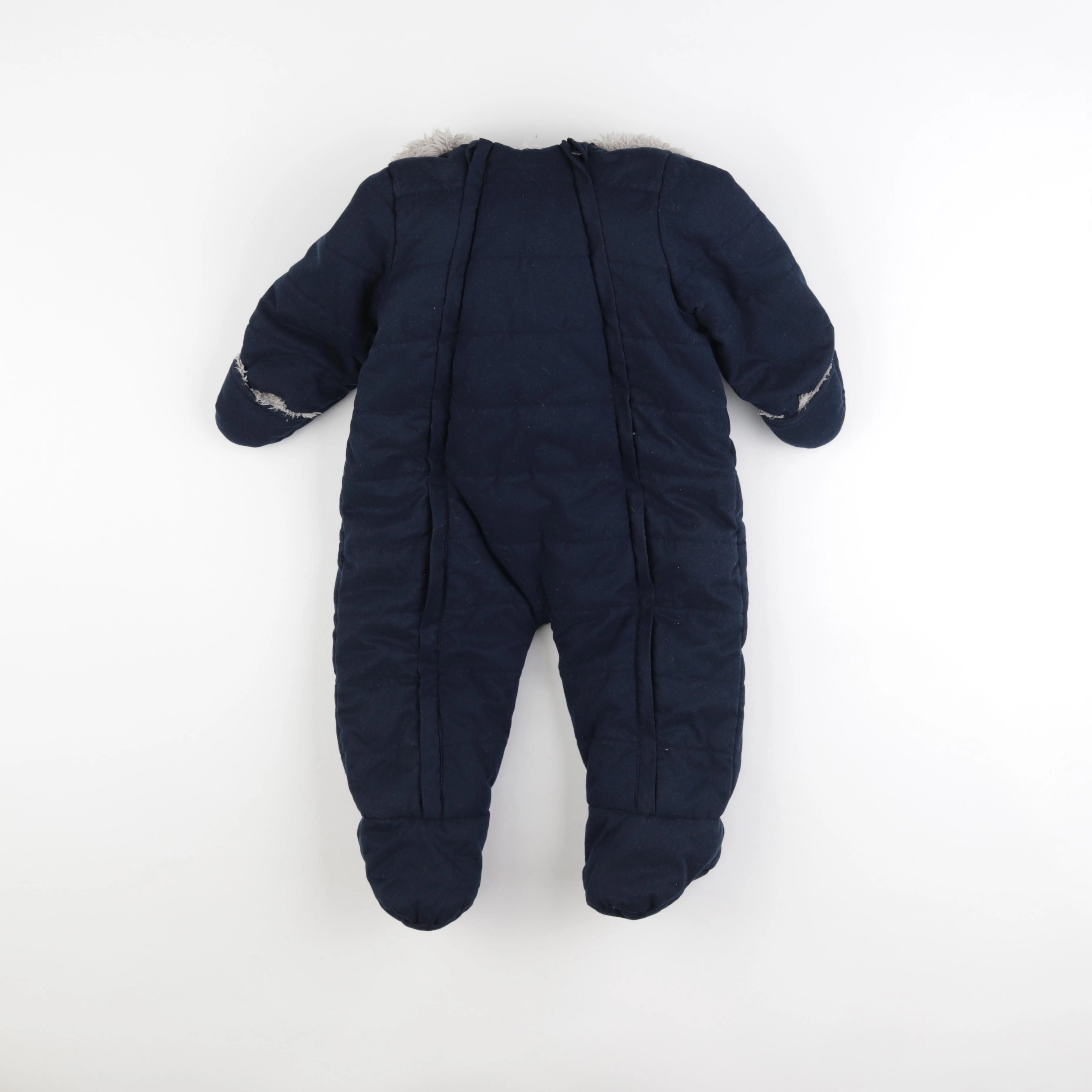 Vertbaudet - combi-pilote bleu - 12 mois