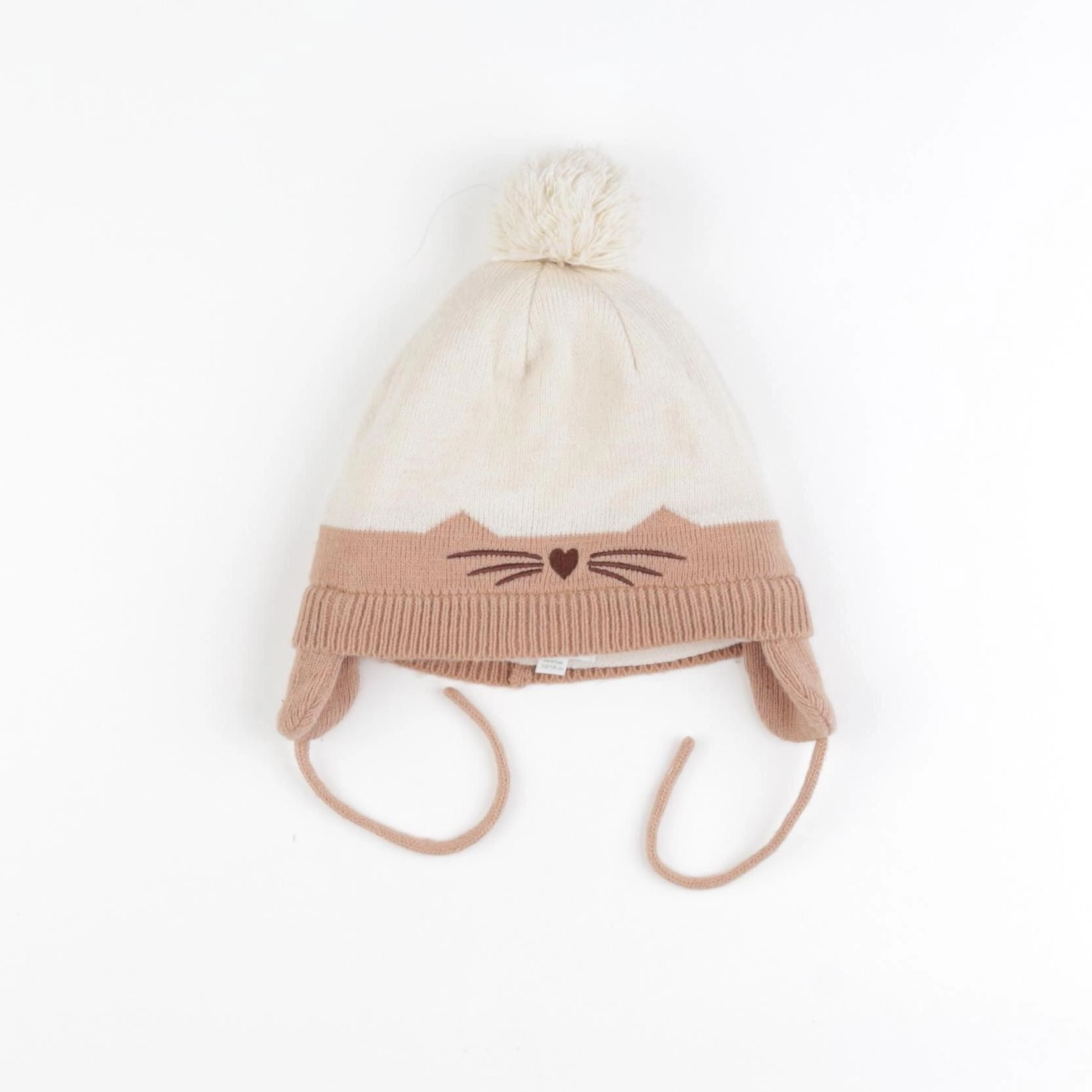 Vertbaudet - bonnet marron - 12/18 mois