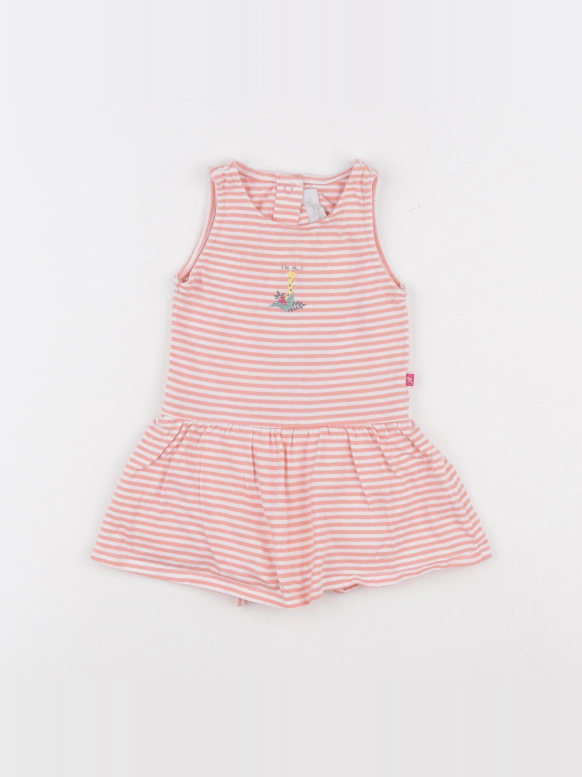 Cadet Rousselle - robe rose - 6 mois