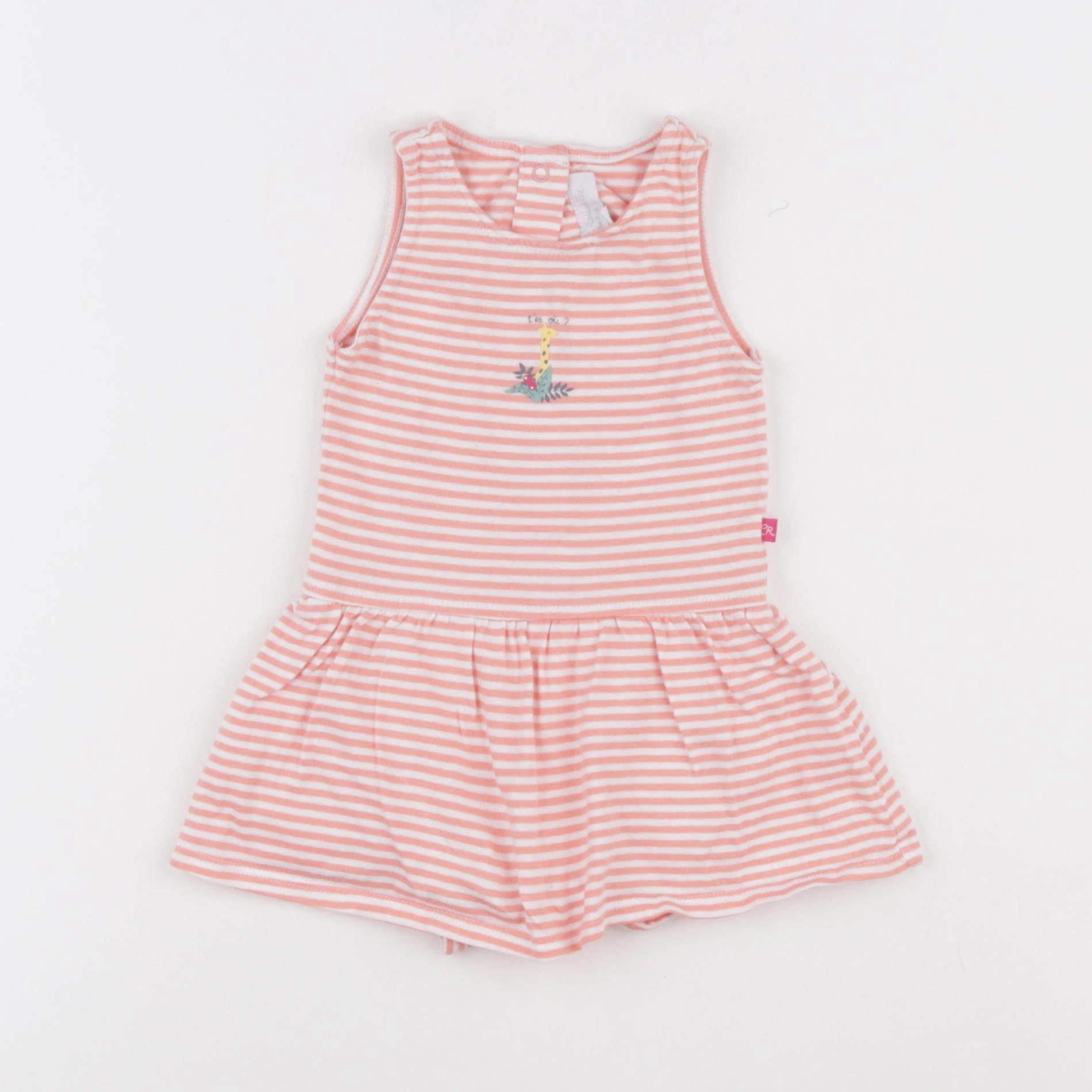 Cadet Rousselle - robe rose - 6 mois