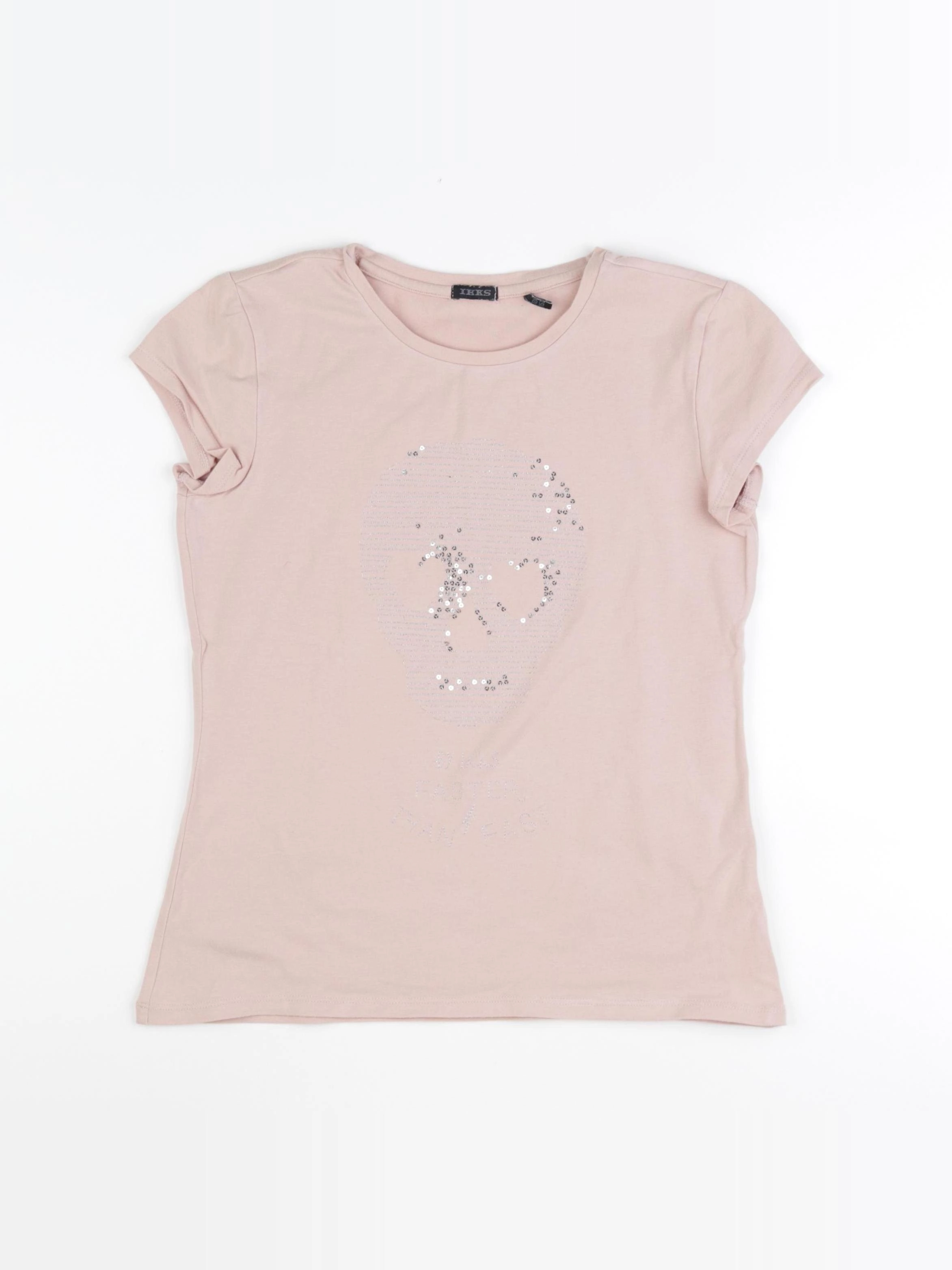 IKKS - tee-shirt rose - 12 ans