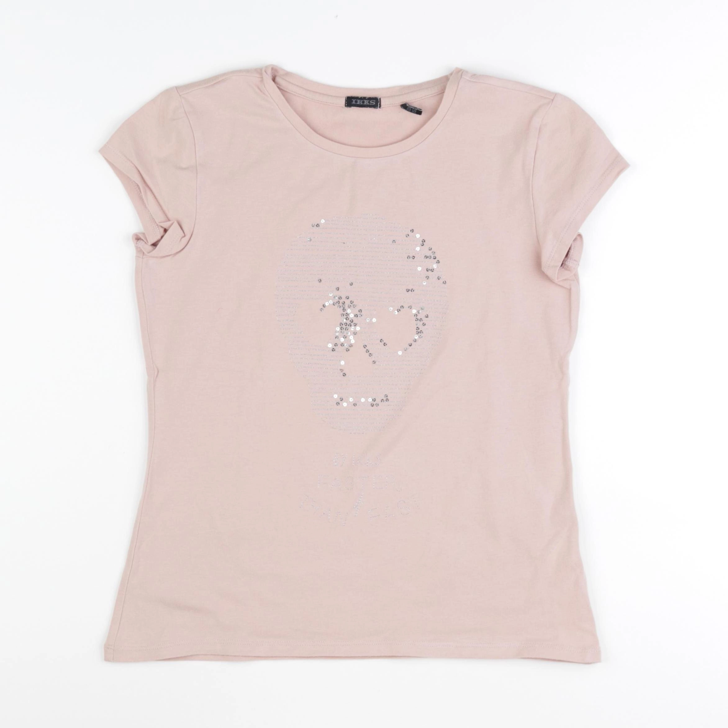 IKKS - tee-shirt rose - 12 ans
