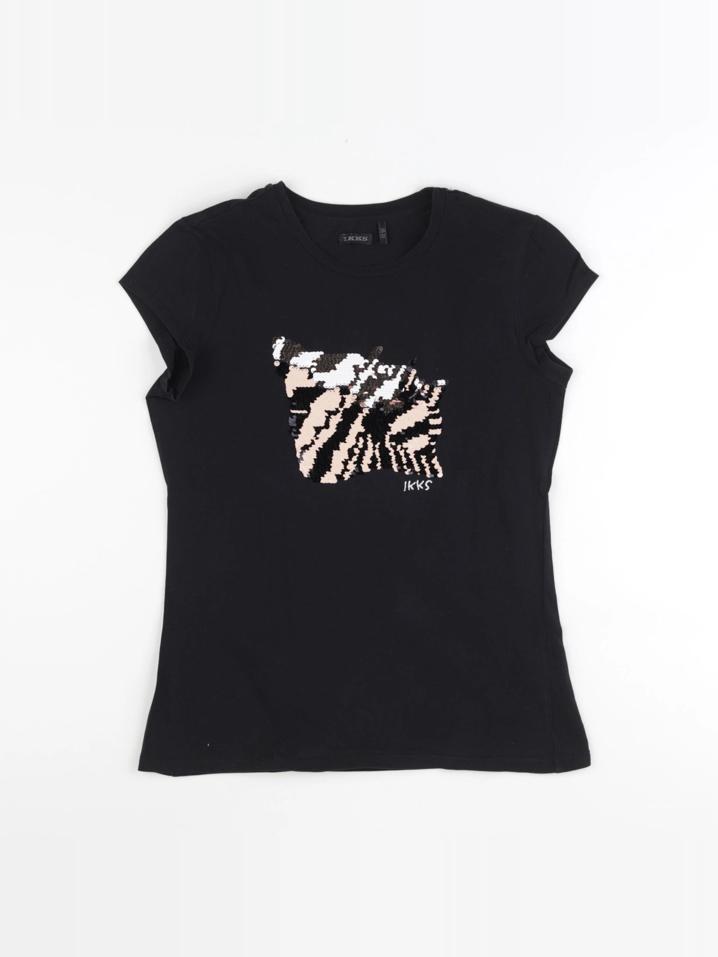 IKKS - tee-shirt noir - 12 ans