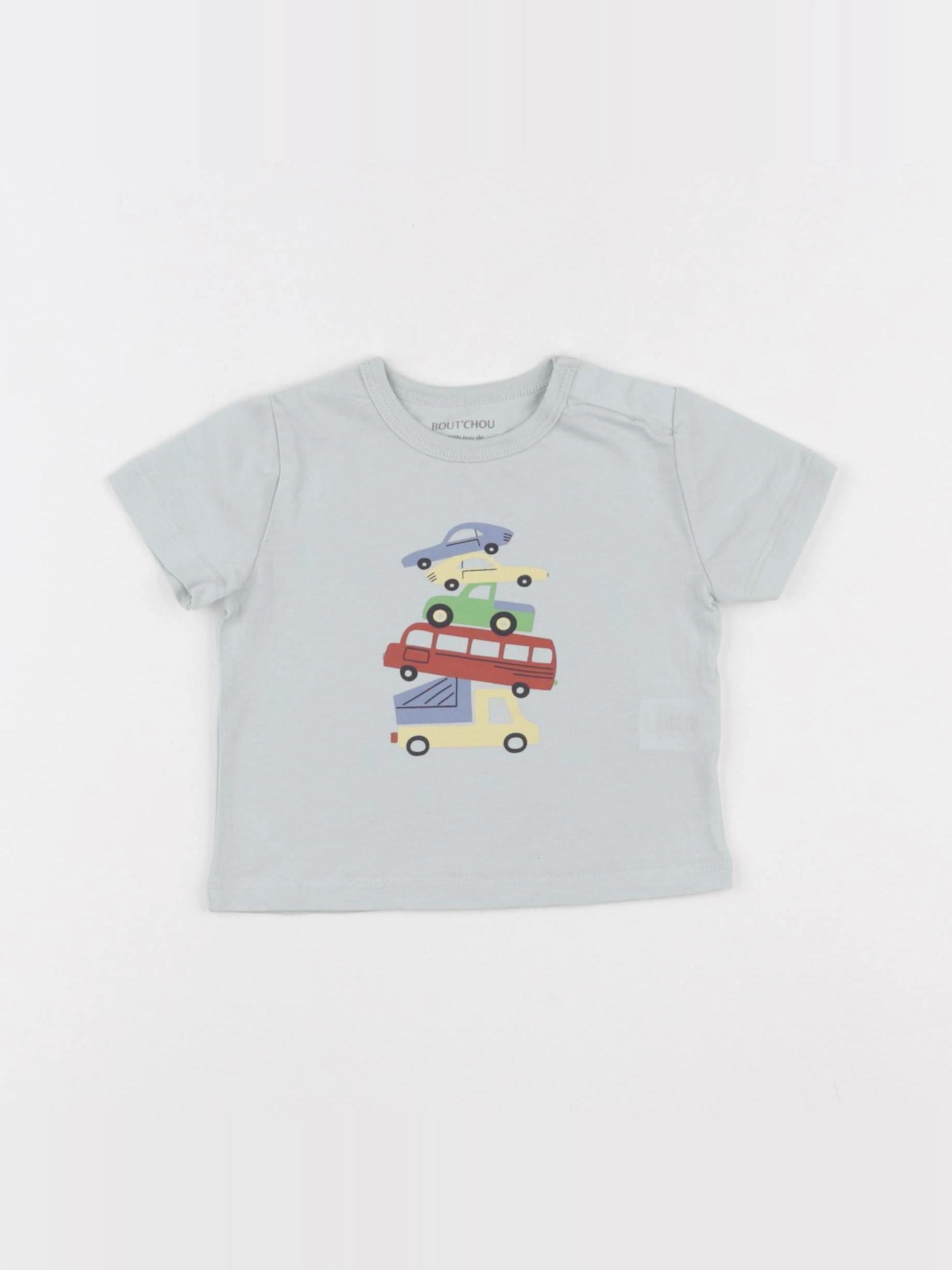 Boutchou - tee-shirt vert - 6 mois