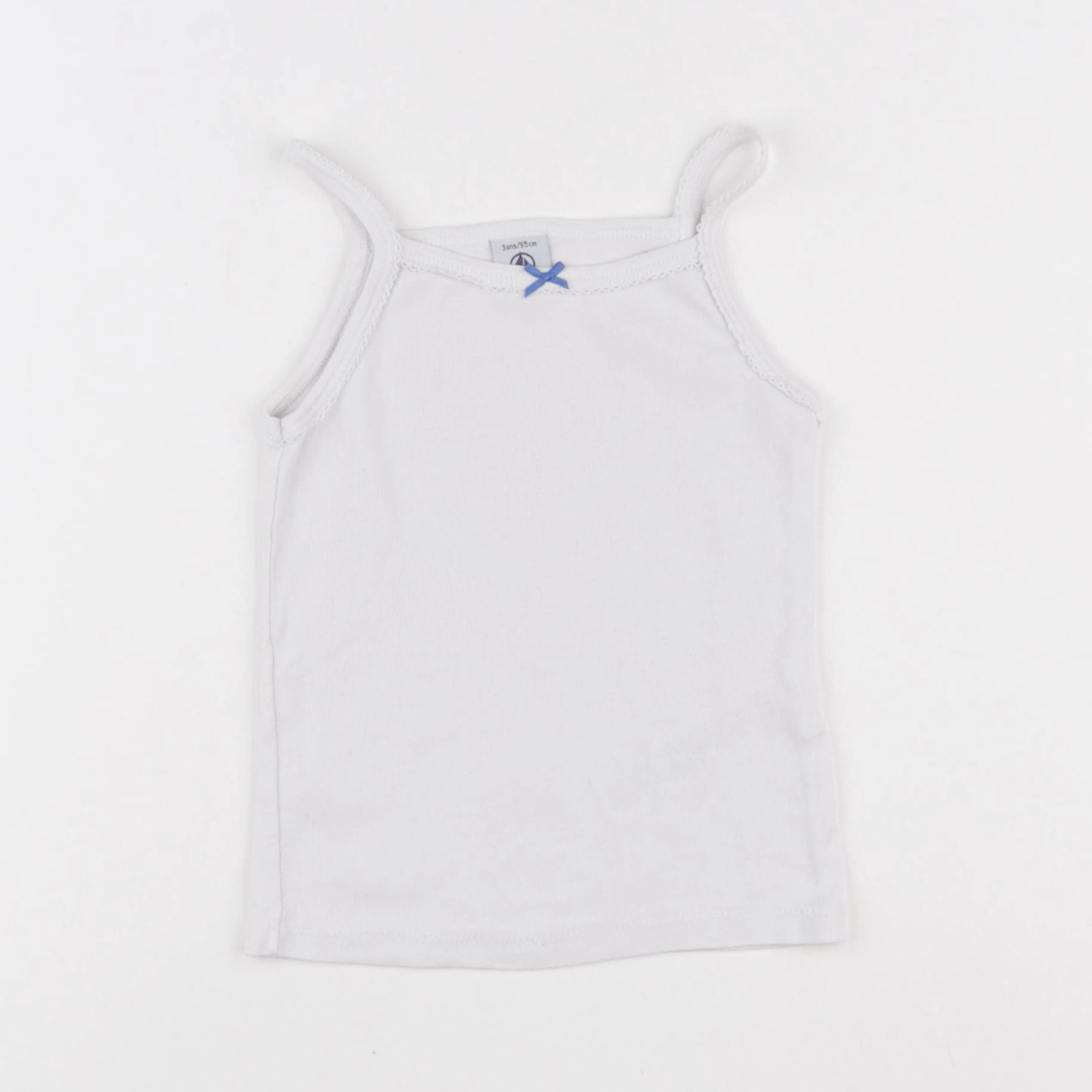 Petit Bateau - maillot de corps blanc - 3 ans