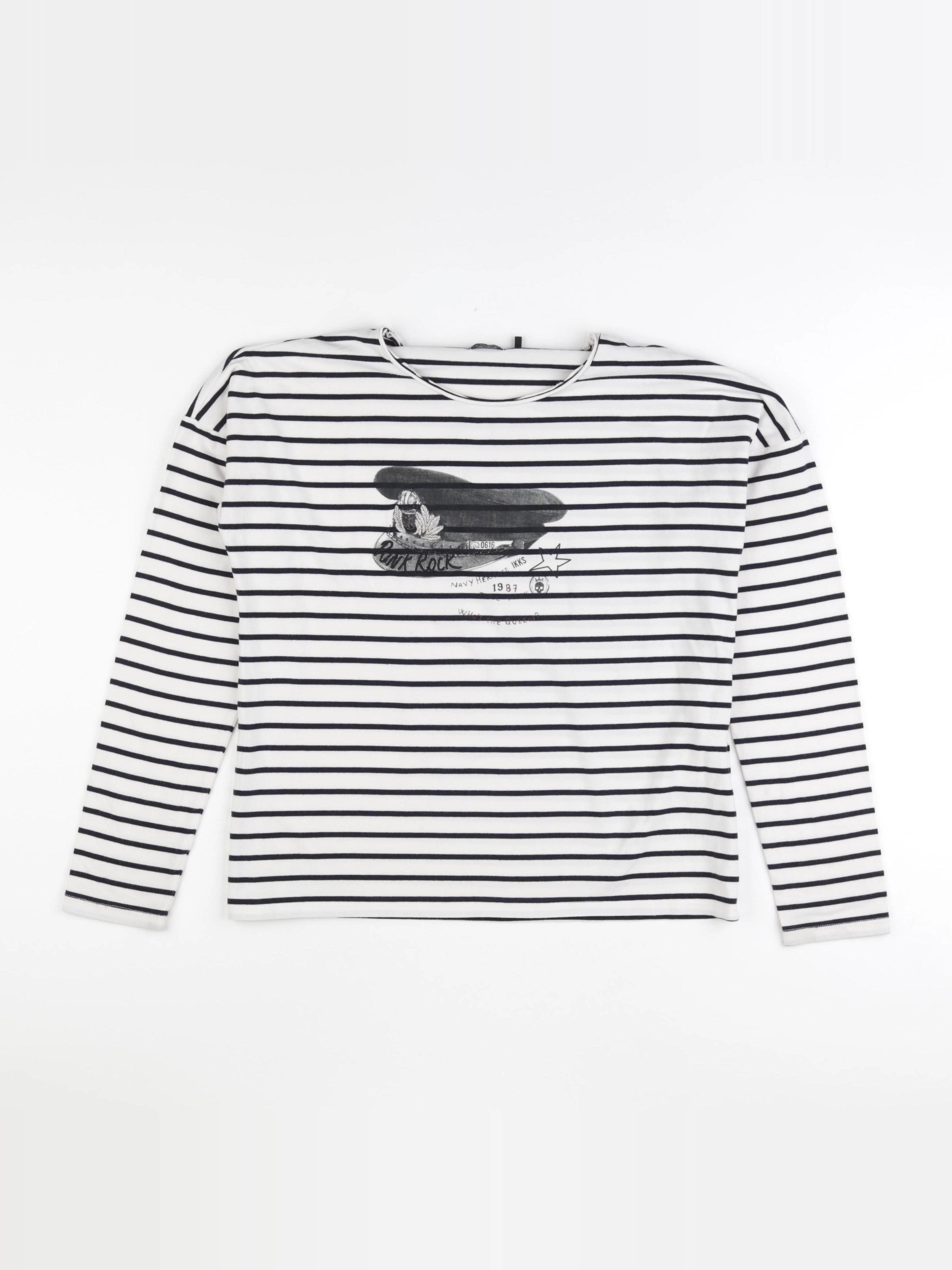 IKKS - tee-shirt blanc - 14 ans