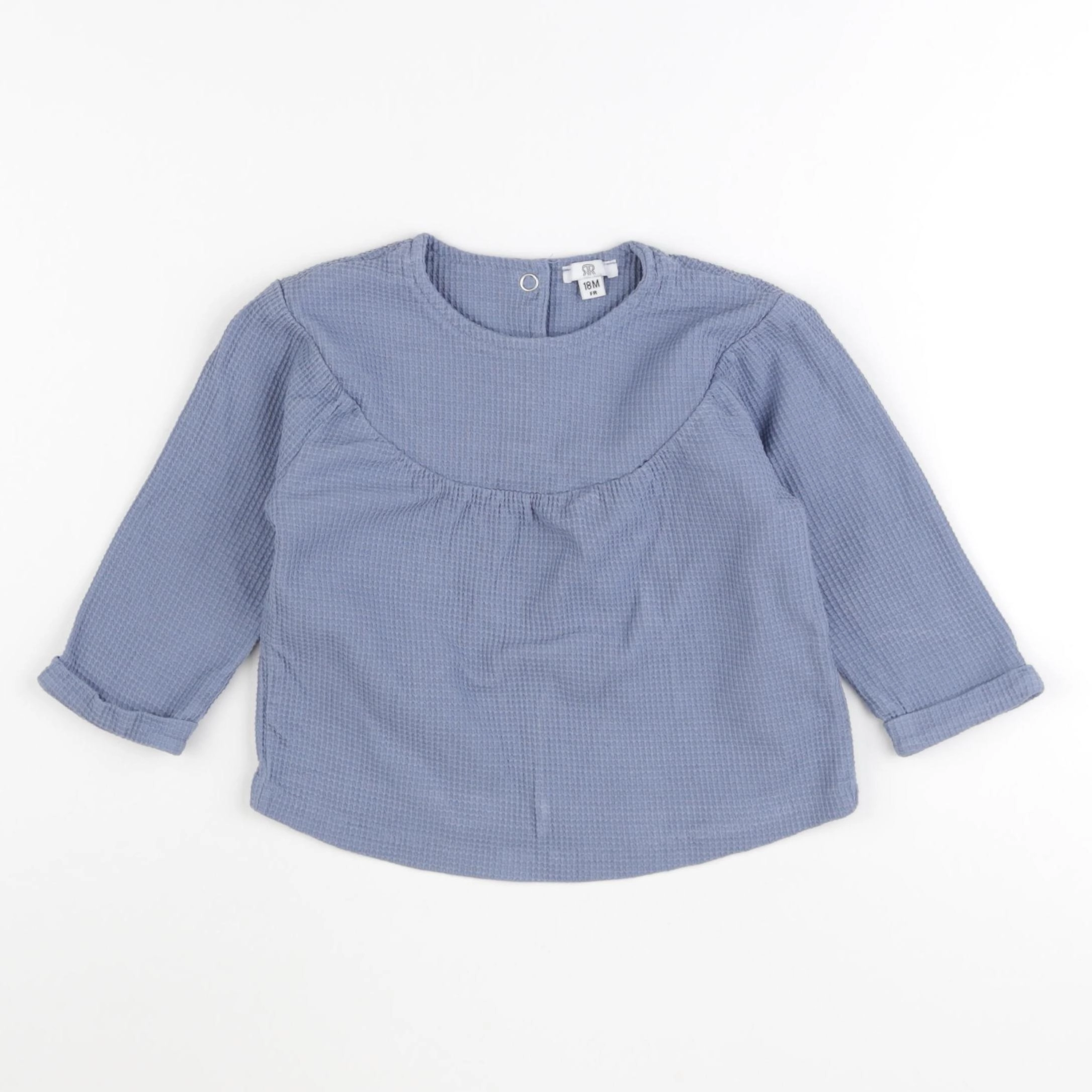 La Redoute - sweat bleu - 18 mois