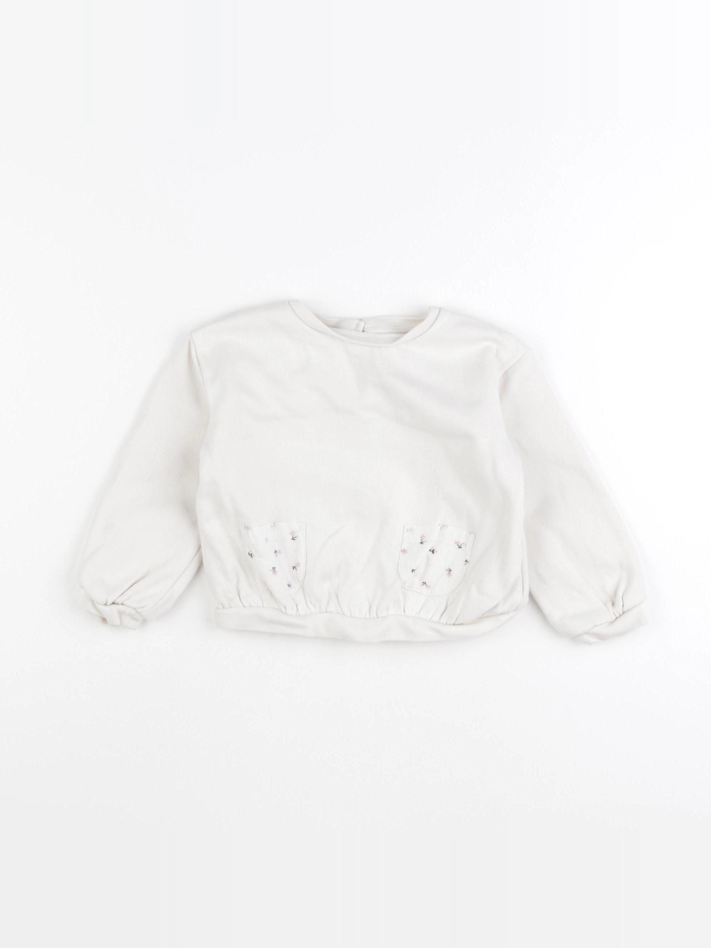 Cadet Rousselle - sweat beige - 24 mois