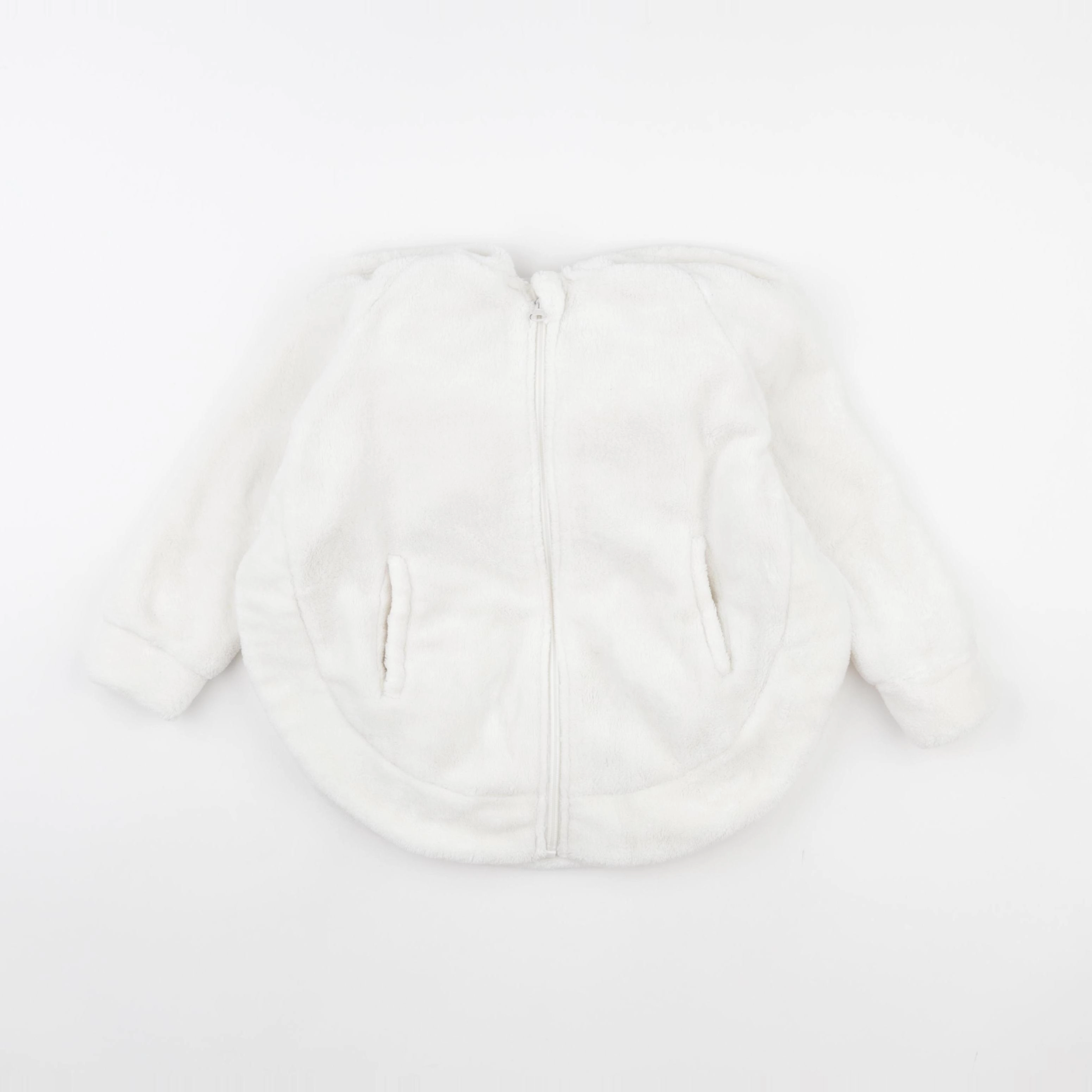 Tape à l'oeil - polaire blanc - 4 ans