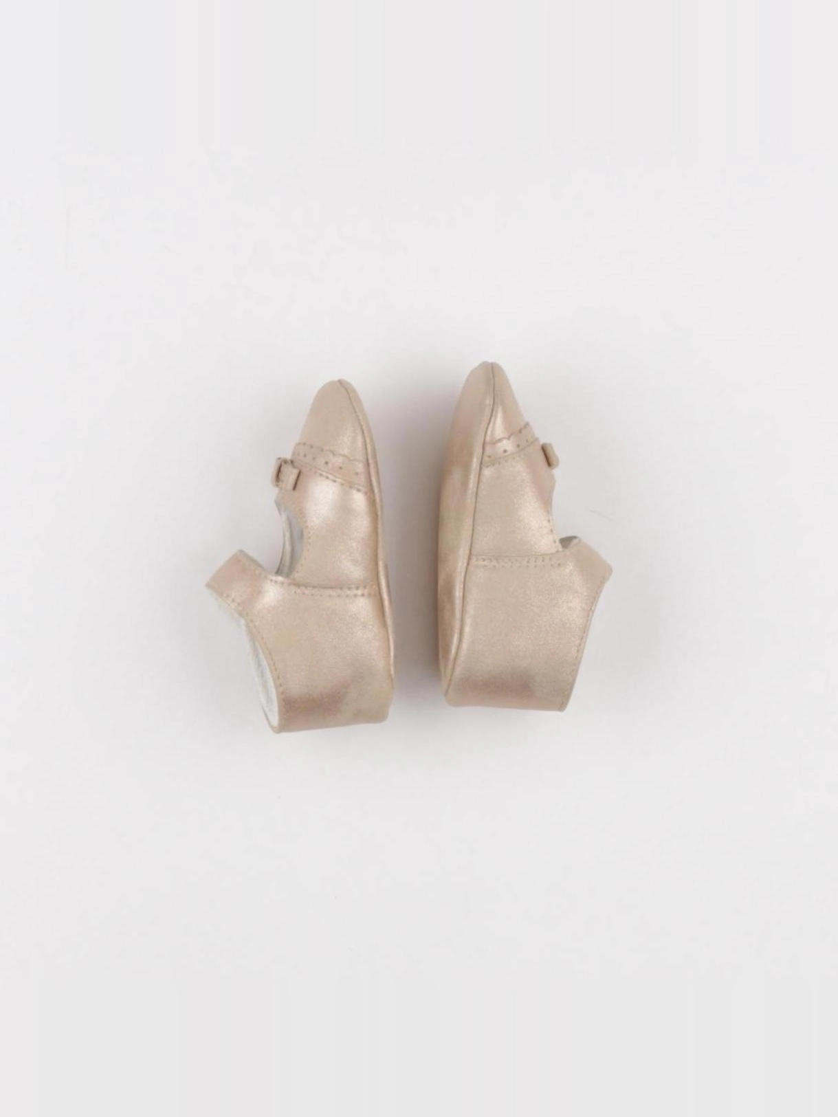 Vertbaudet - chaussons or - pointure 20/21