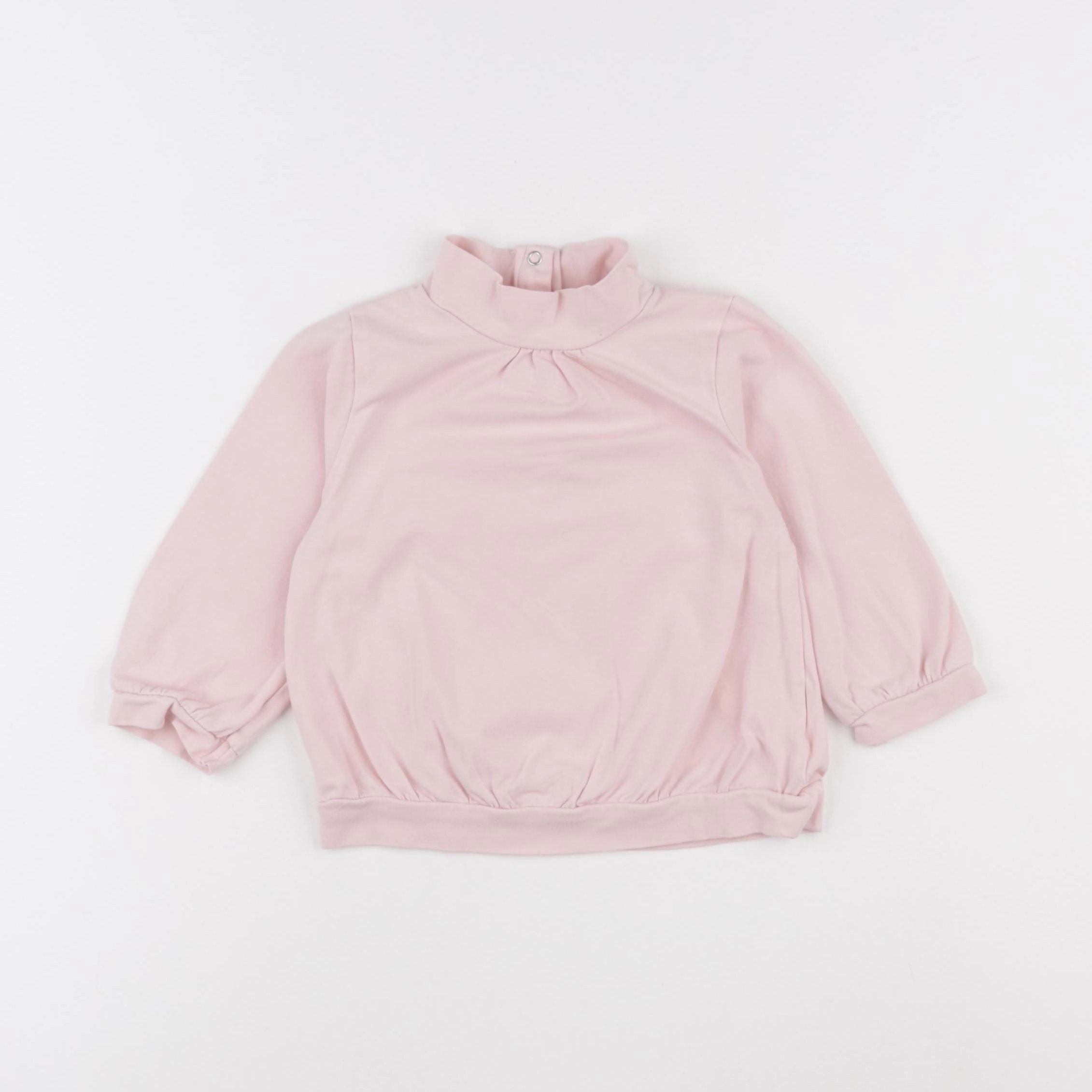 Vertbaudet - sous-pull rose - 18 mois