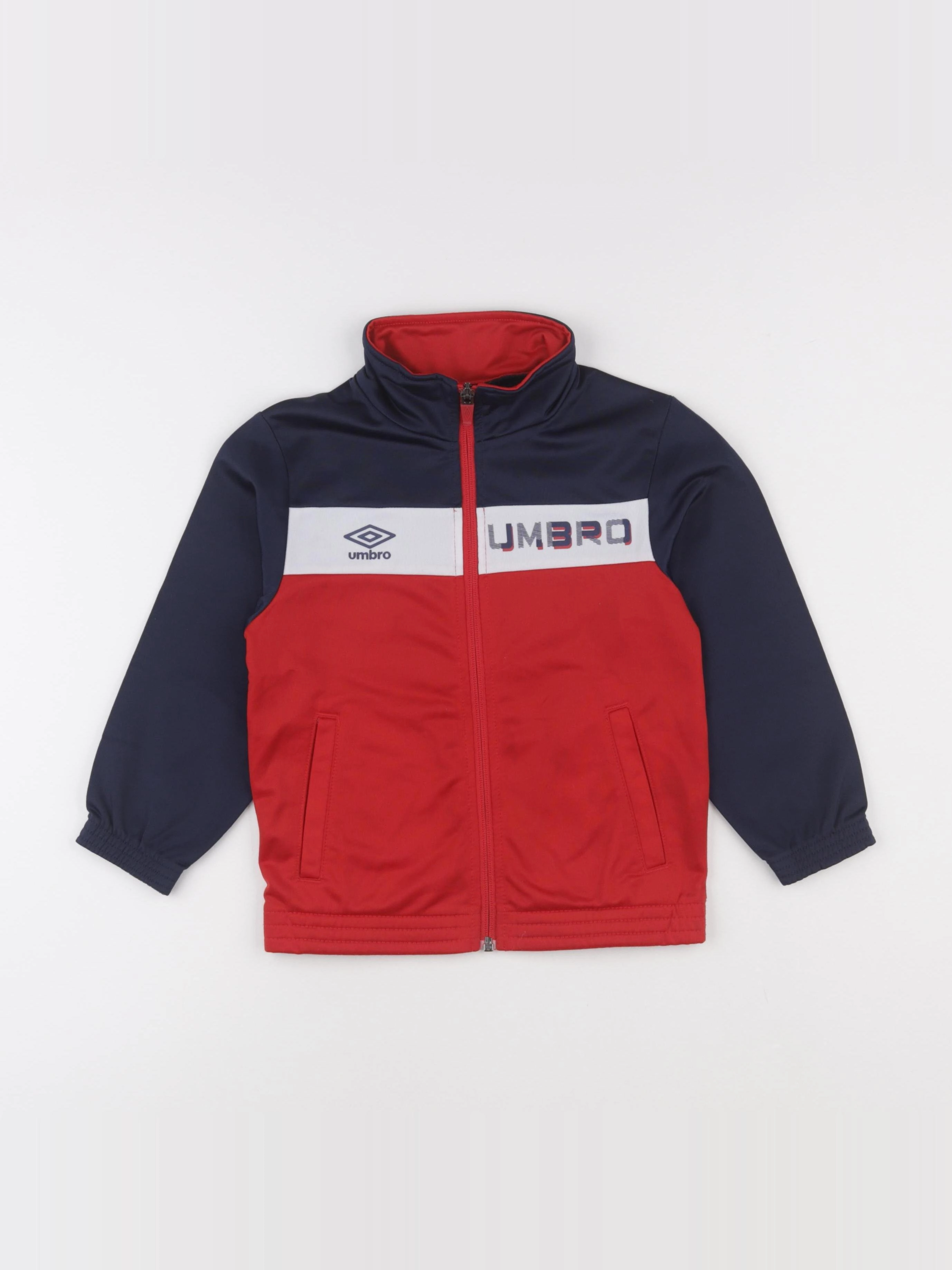 Umbro - sweat rouge - 5/6 ans