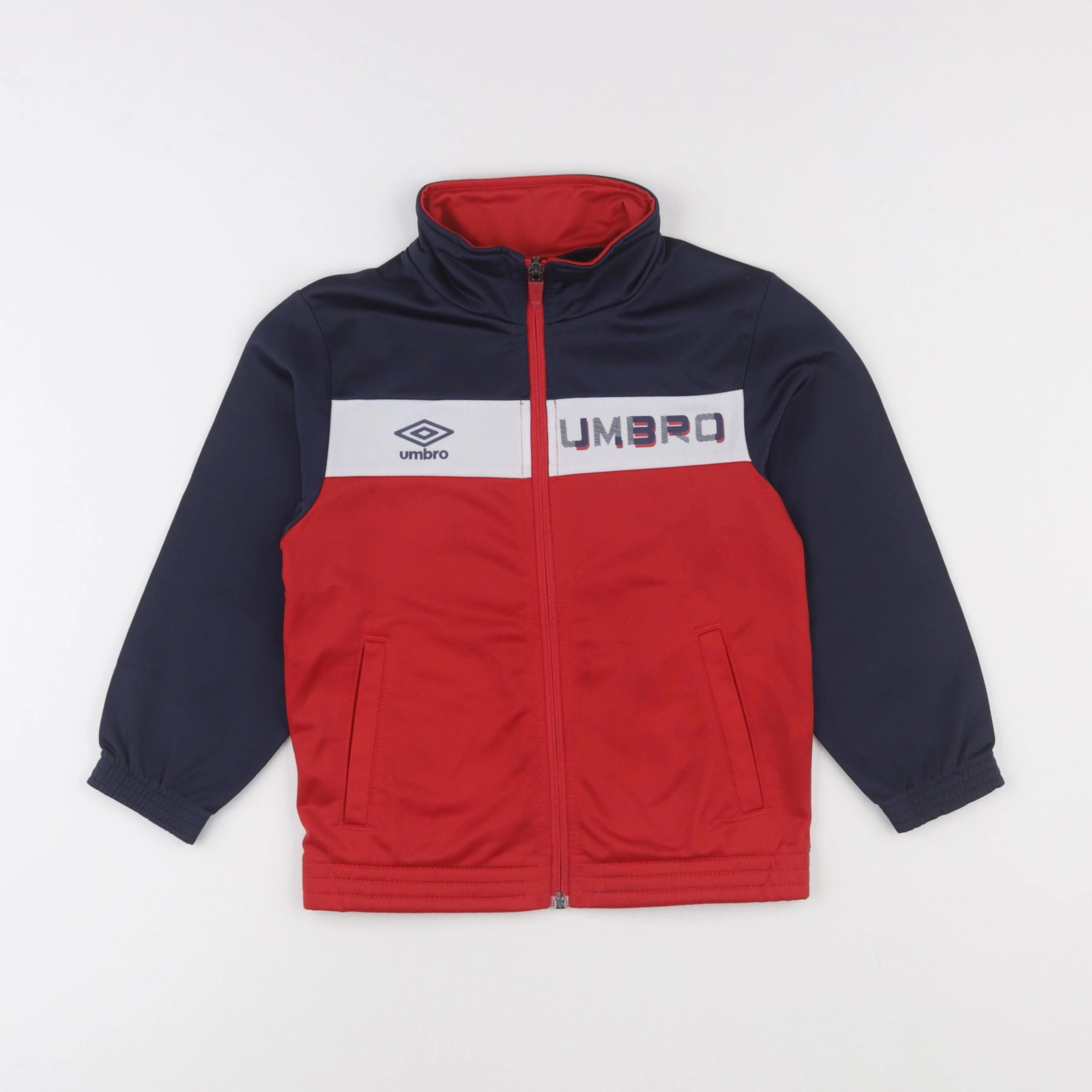 Umbro - sweat rouge - 5/6 ans