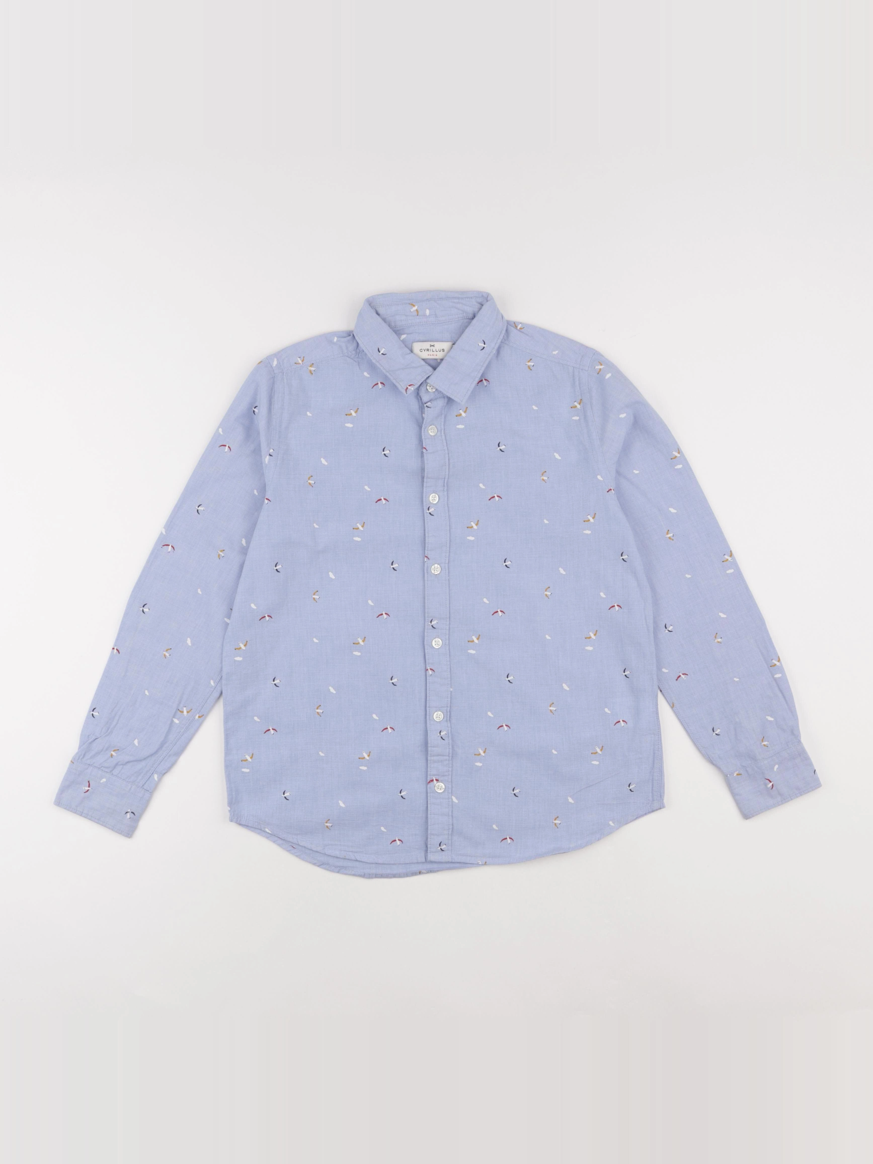 Cyrillus - chemise bleu - 12 ans