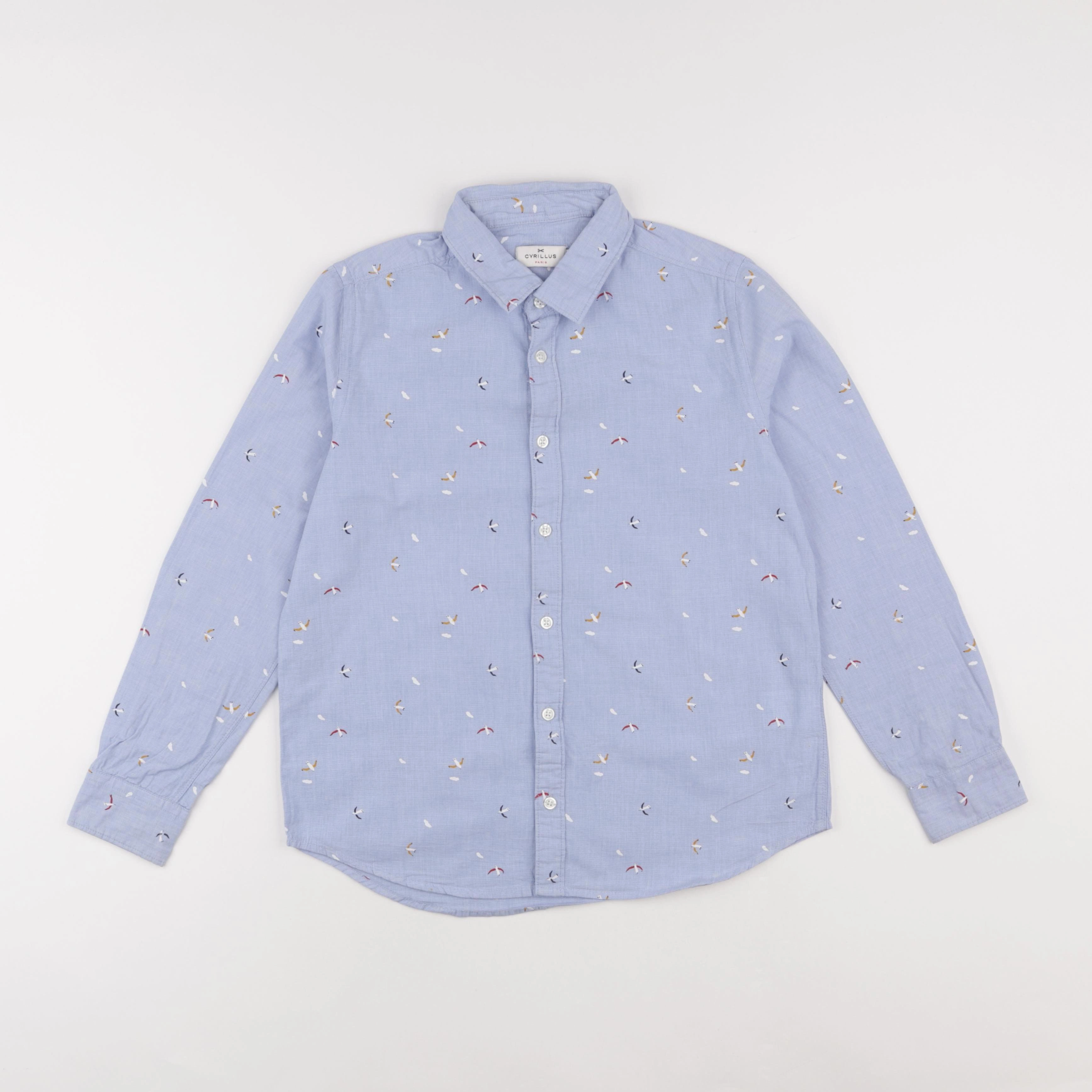 Cyrillus - chemise bleu - 12 ans