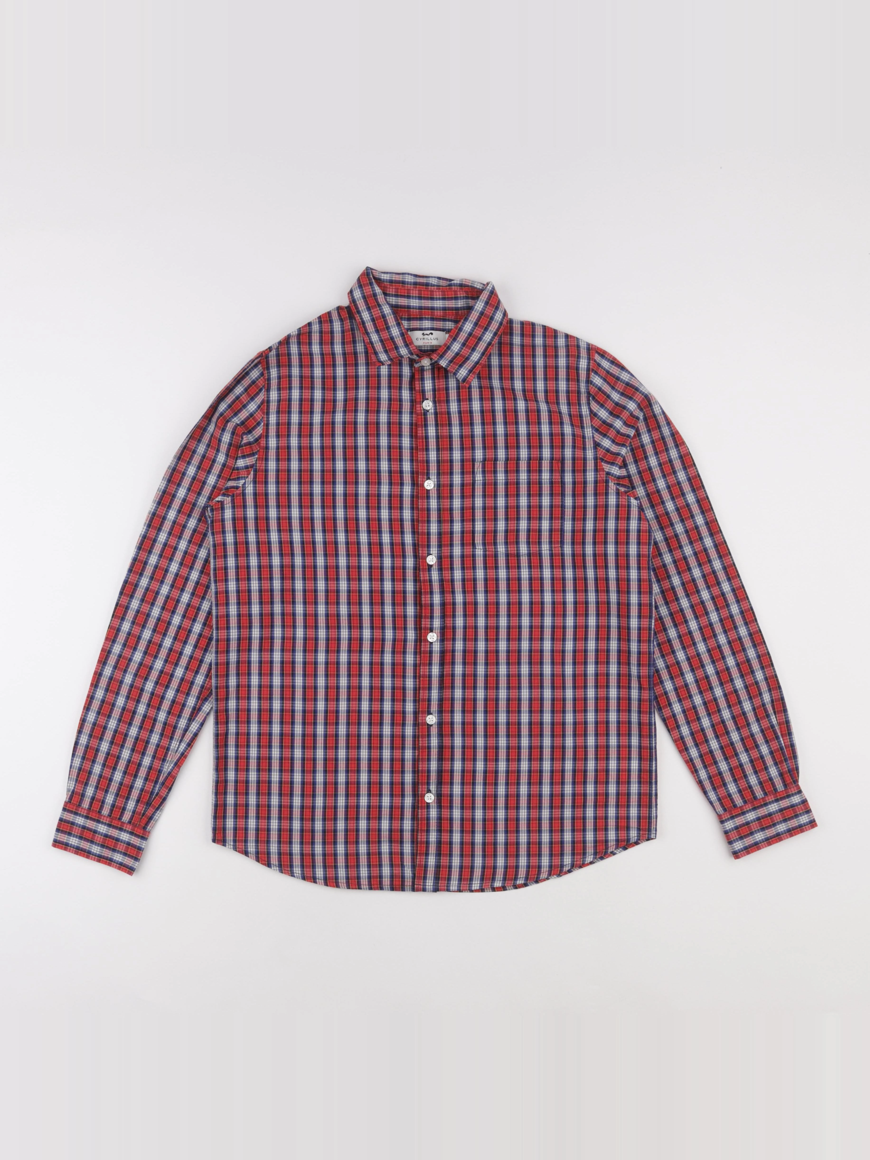 Cyrillus - chemise multicolore - 14 ans