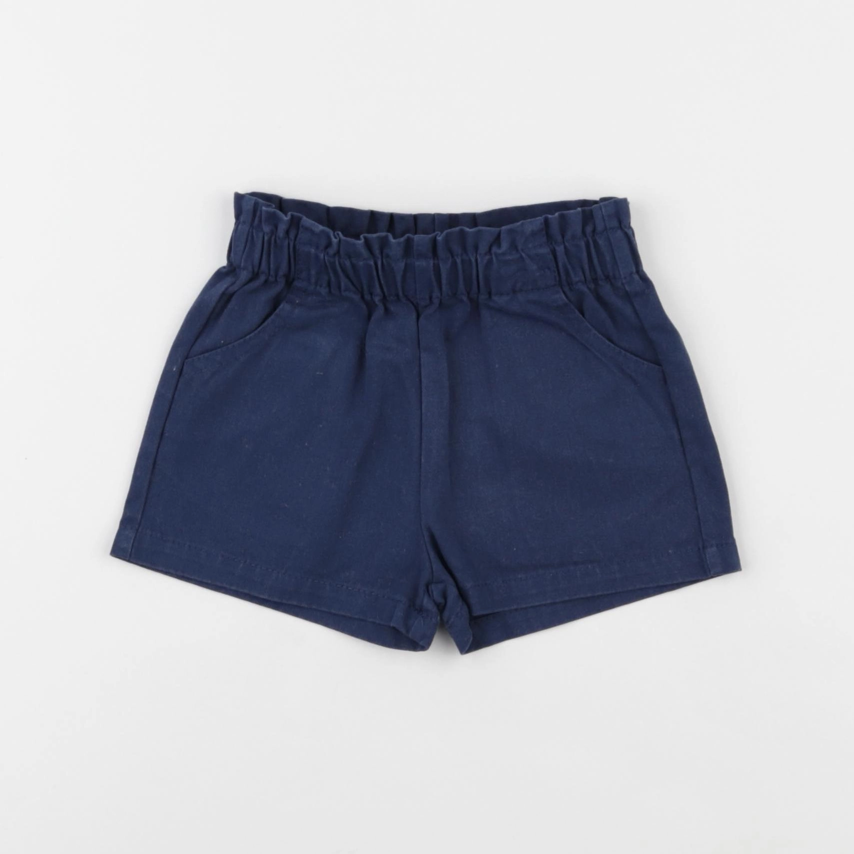 Vertbaudet - short bleu - 9 mois