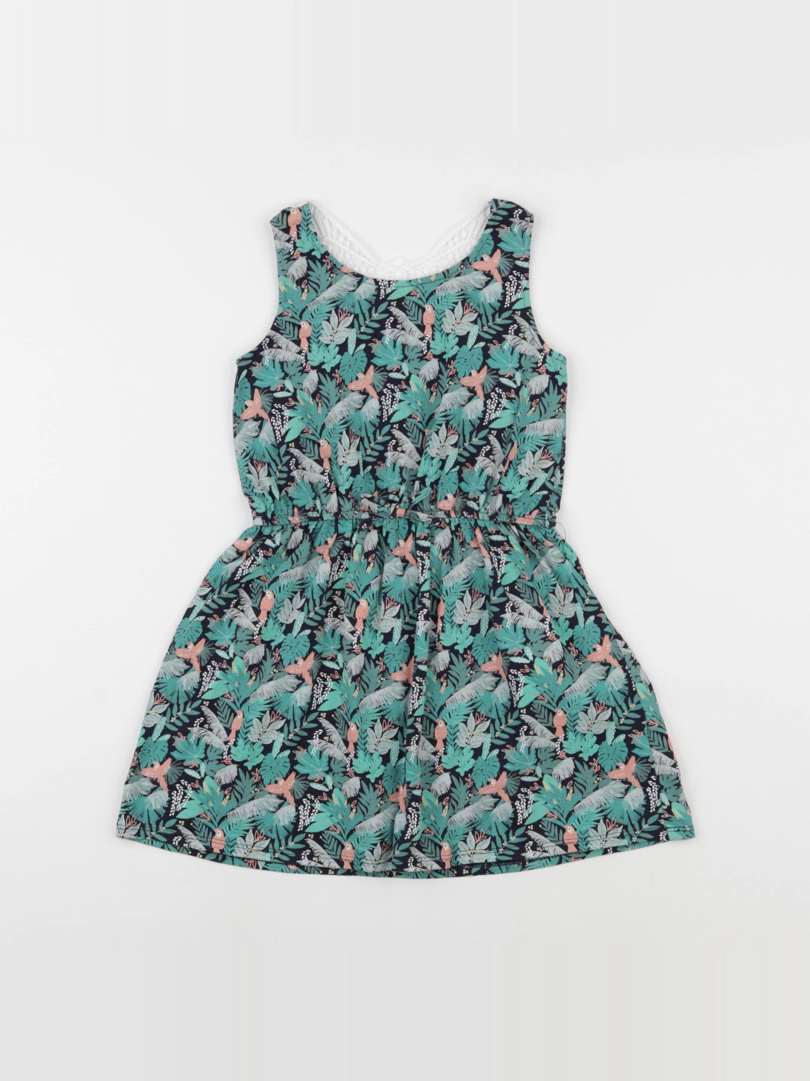 Vertbaudet - robe multicolore - 5 ans