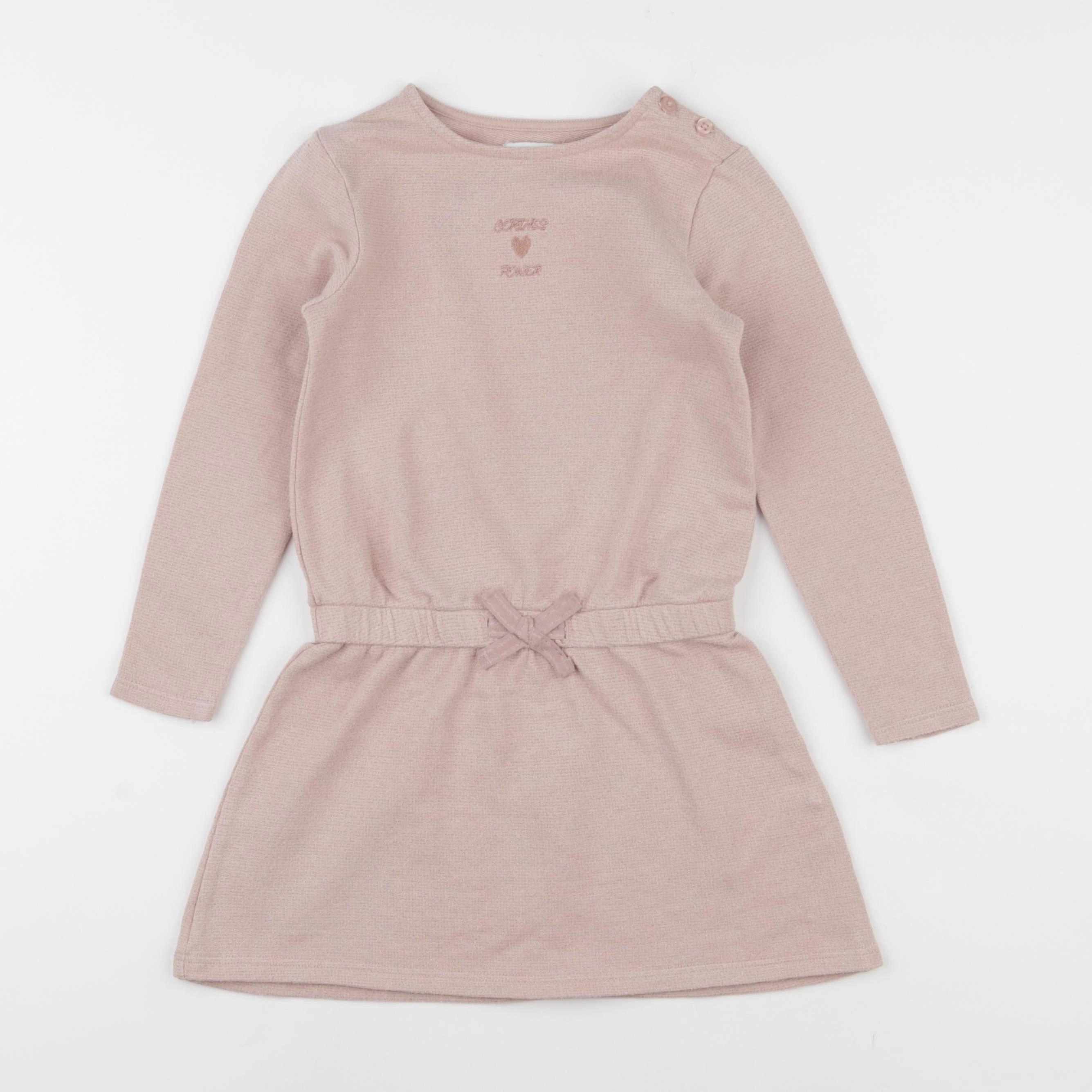 Vertbaudet - robe rose - 5 ans