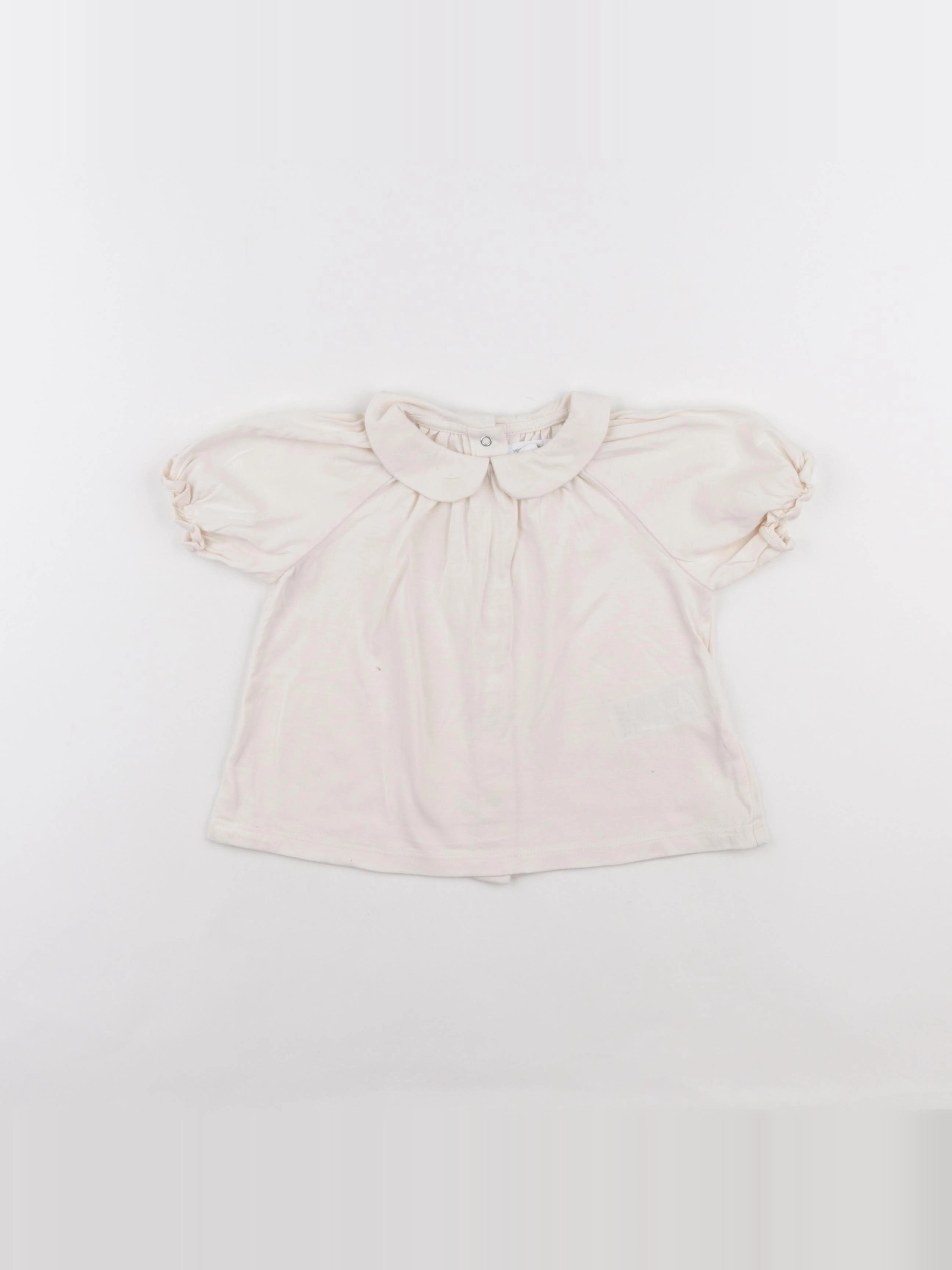 Vertbaudet - tee-shirt blanc - 24 mois