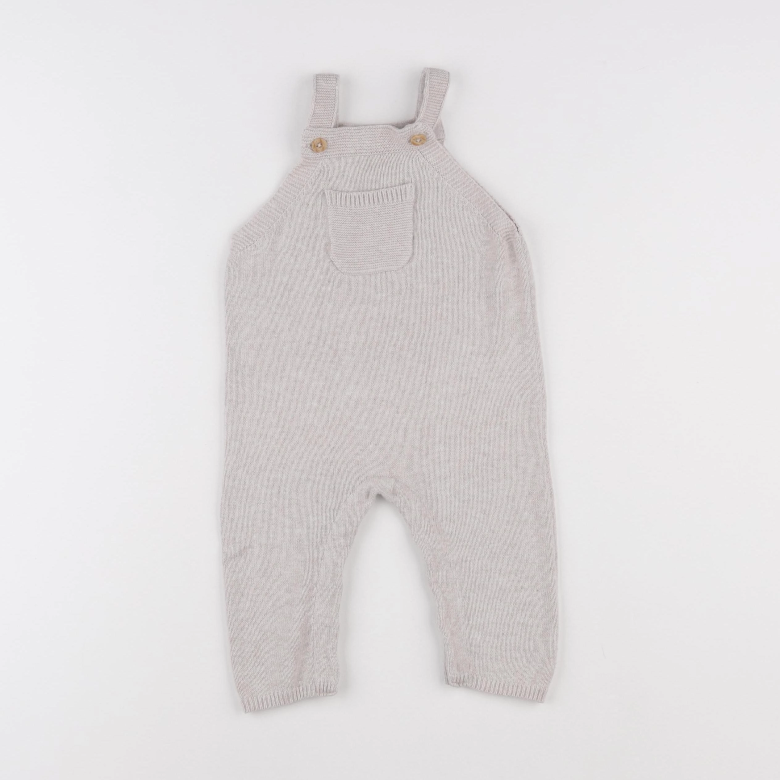 Vertbaudet - combinaison beige - 6 mois