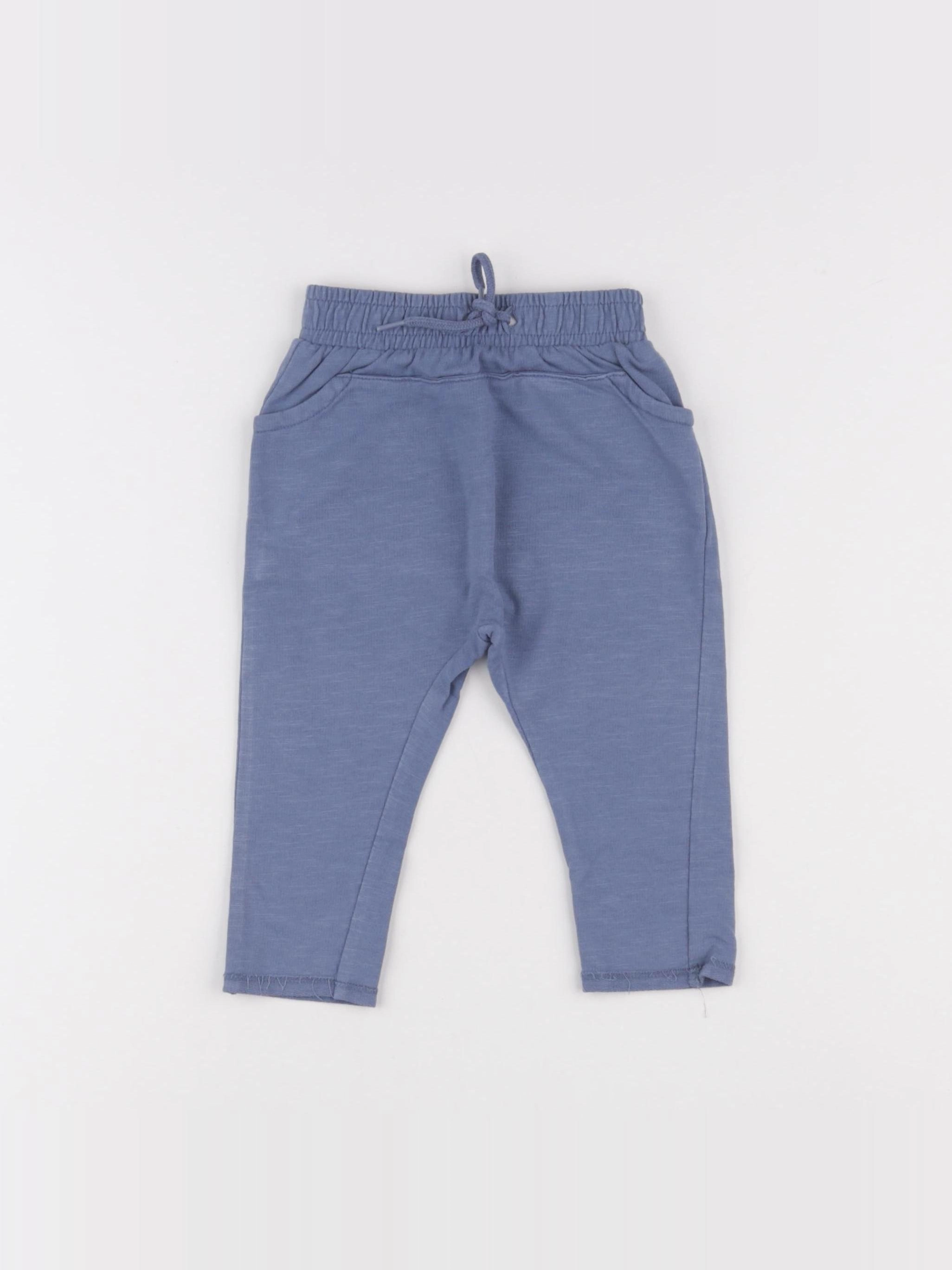 Vertbaudet - jogging bleu - 6 mois