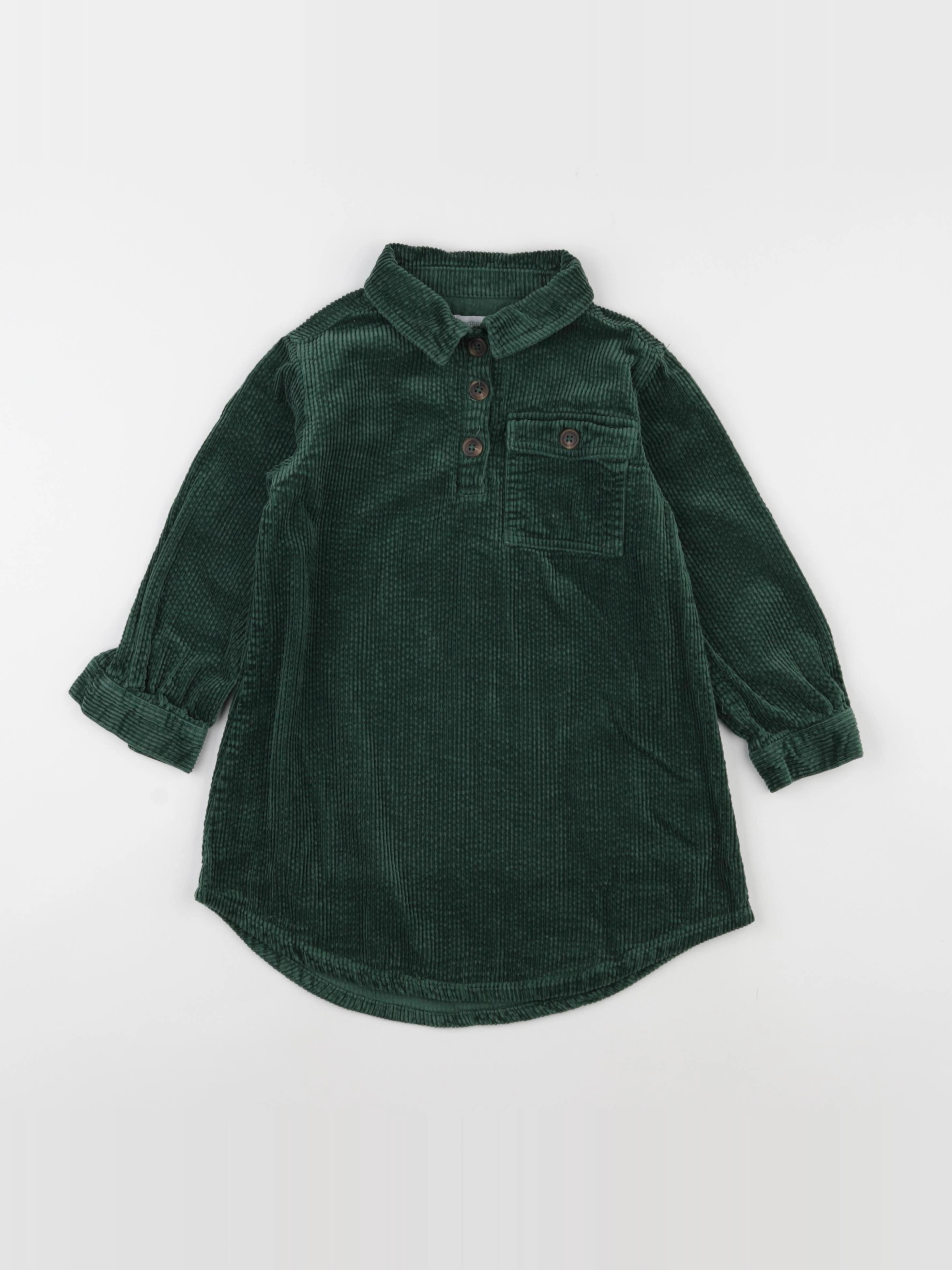 Vertbaudet - robe vert - 5 ans