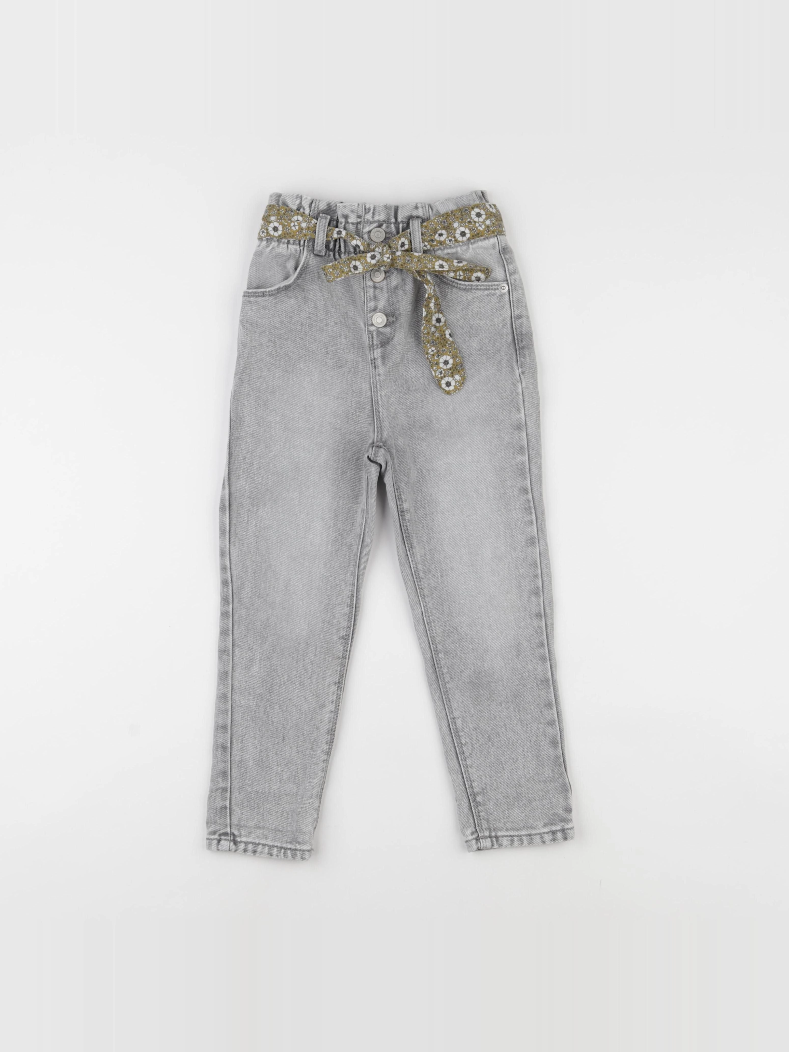 Vertbaudet - jean gris - 5 ans