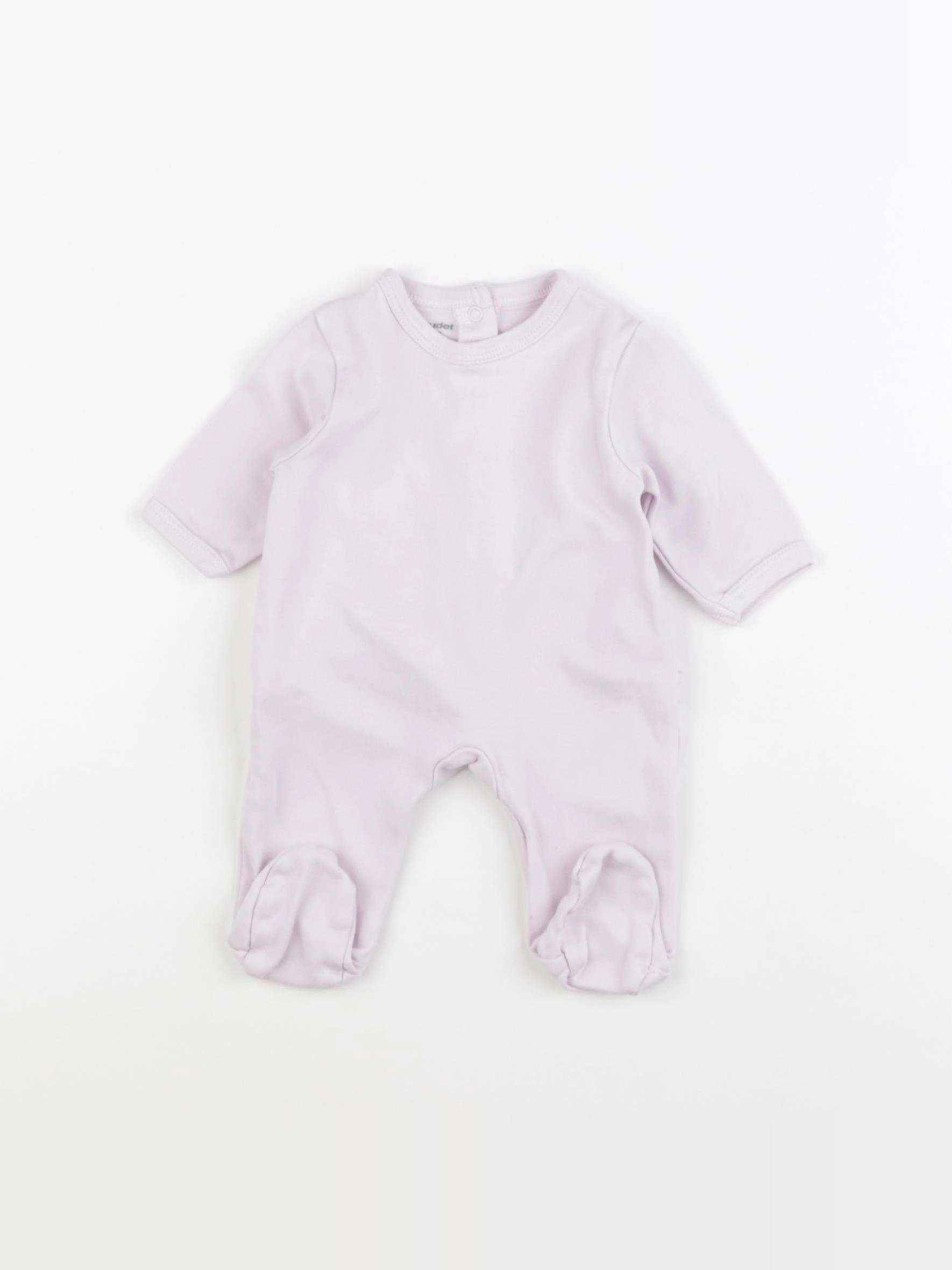 Vertbaudet - pyjama coton rose - 1 mois