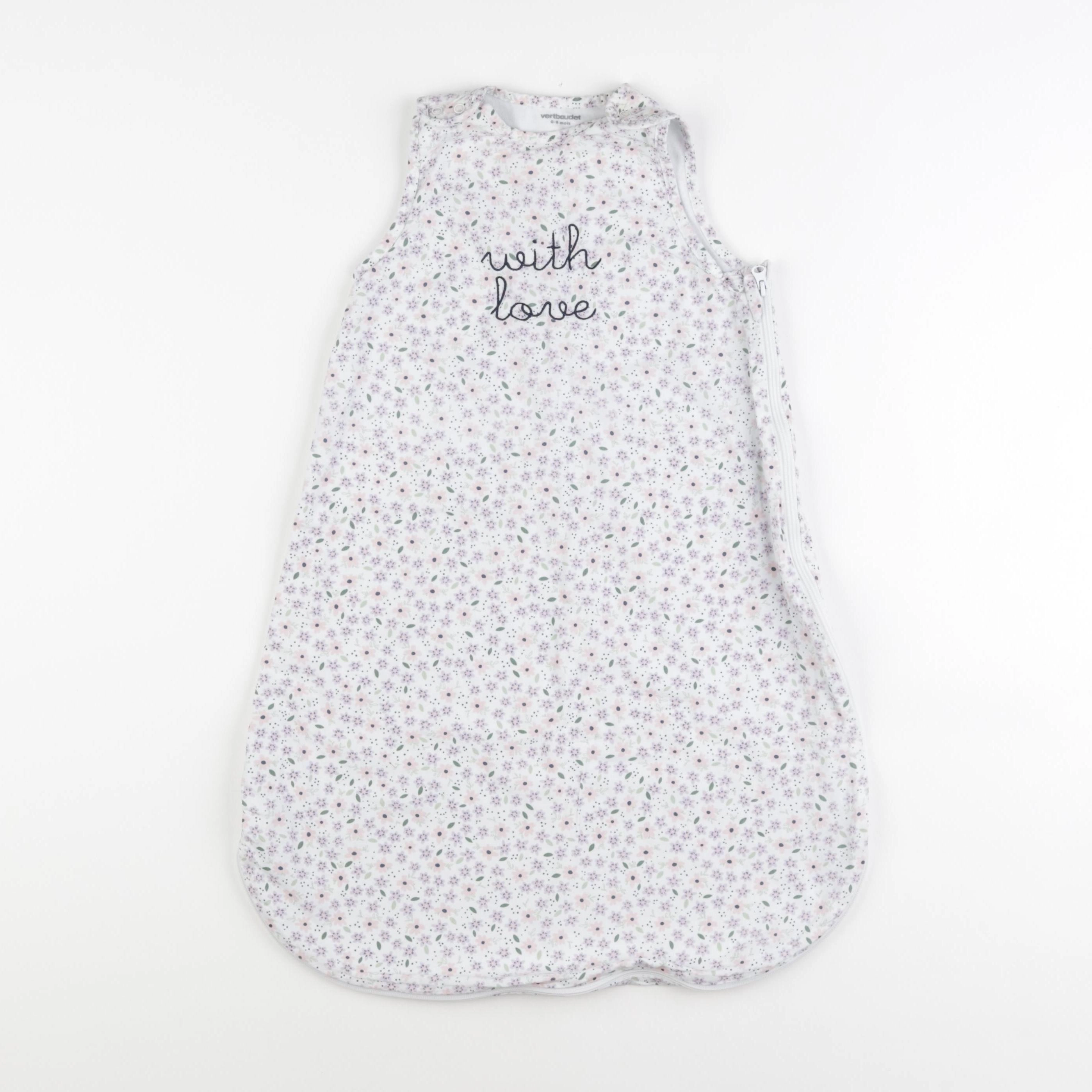 Vertbaudet - gigoteuse multicolore - 0/6 mois