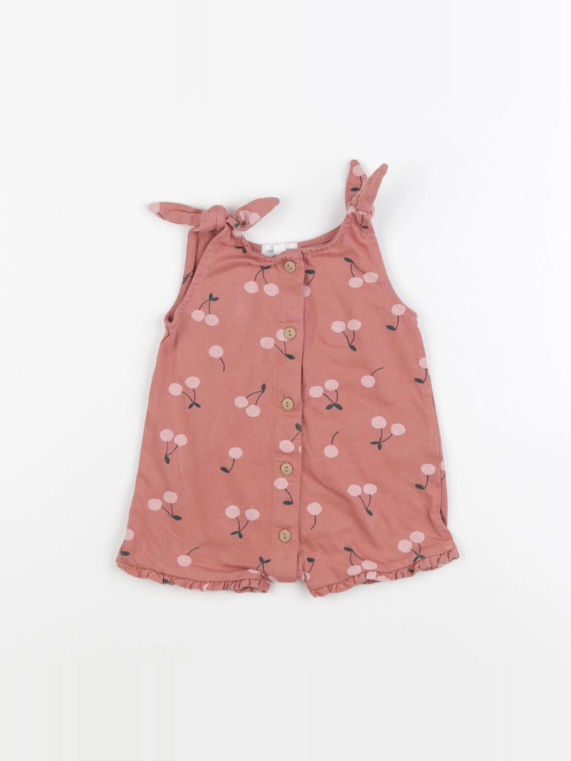 Vertbaudet - combinaison rose - 3 mois