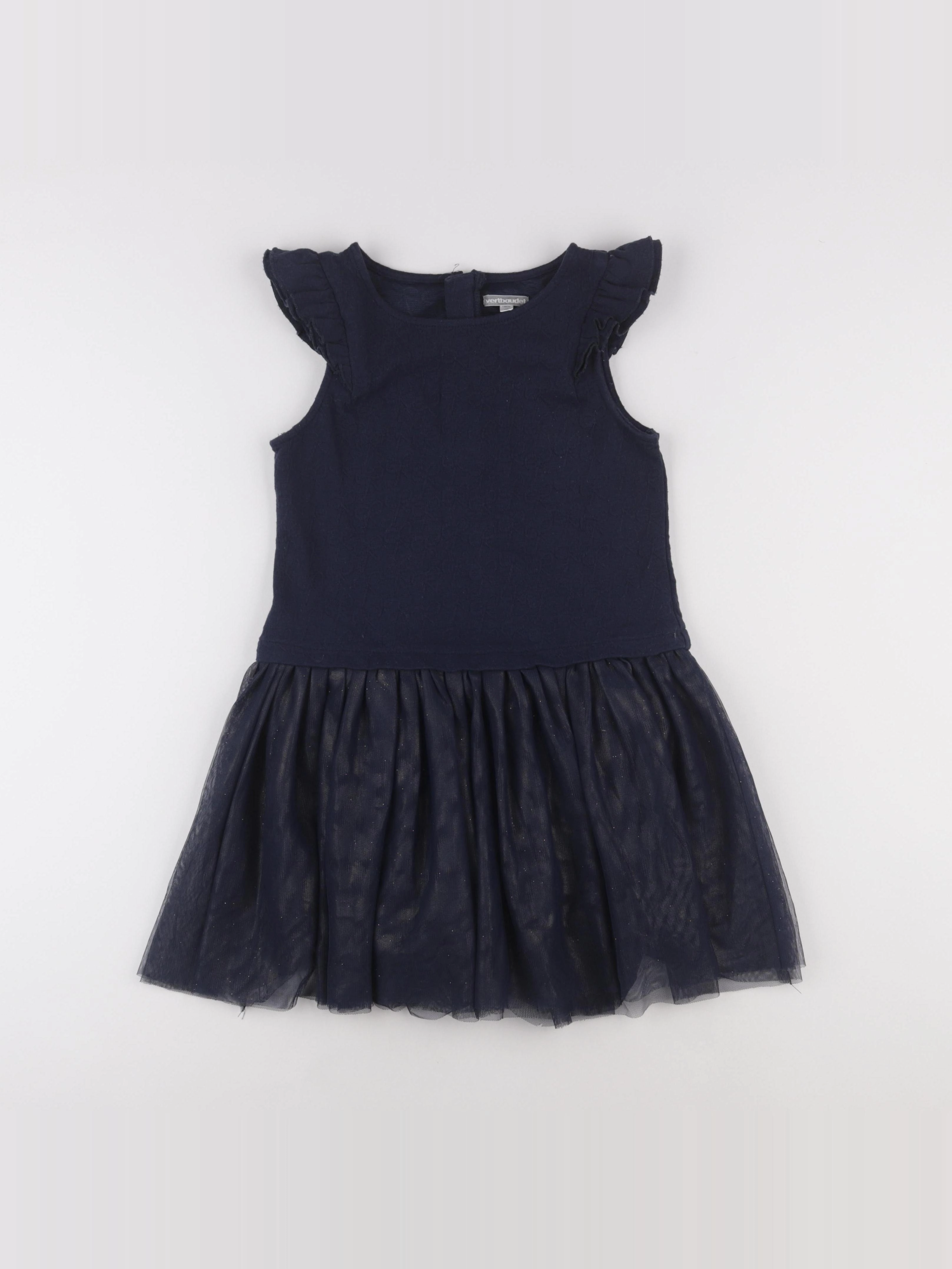Vertbaudet - robe bleu - 10 ans