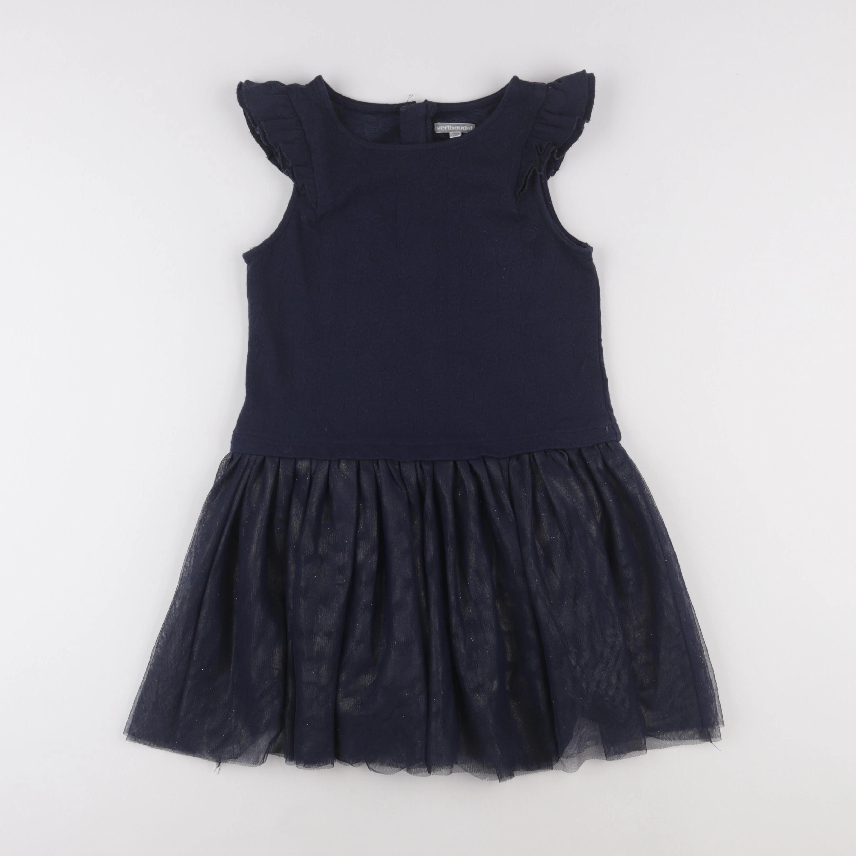 Vertbaudet - robe bleu - 10 ans