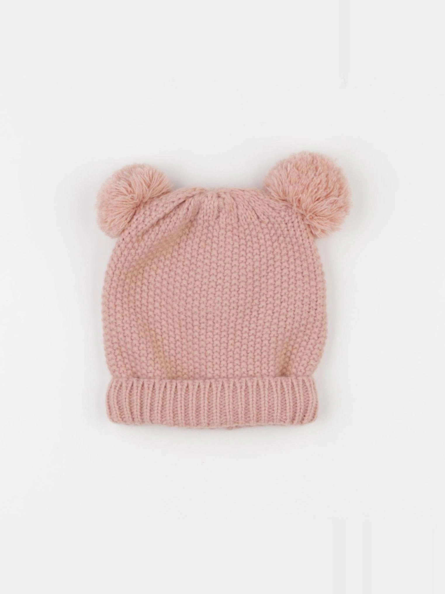 Vertbaudet - bonnet rose - 2/3 ans
