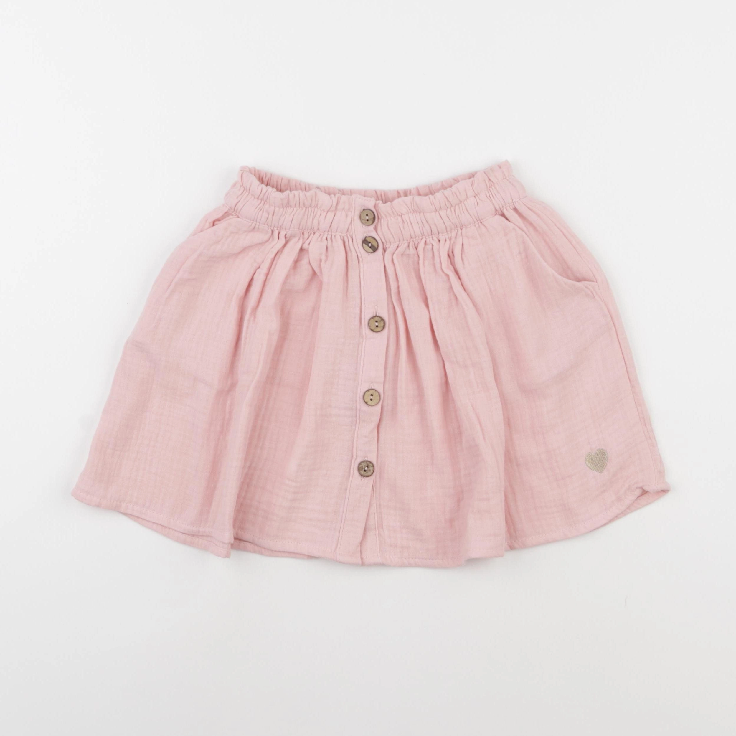 Vertbaudet - jupe rose - 5 ans