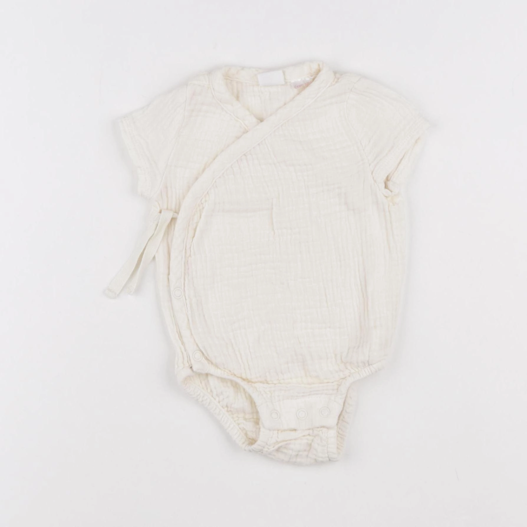 H&M - combinaison beige - 1/3 mois