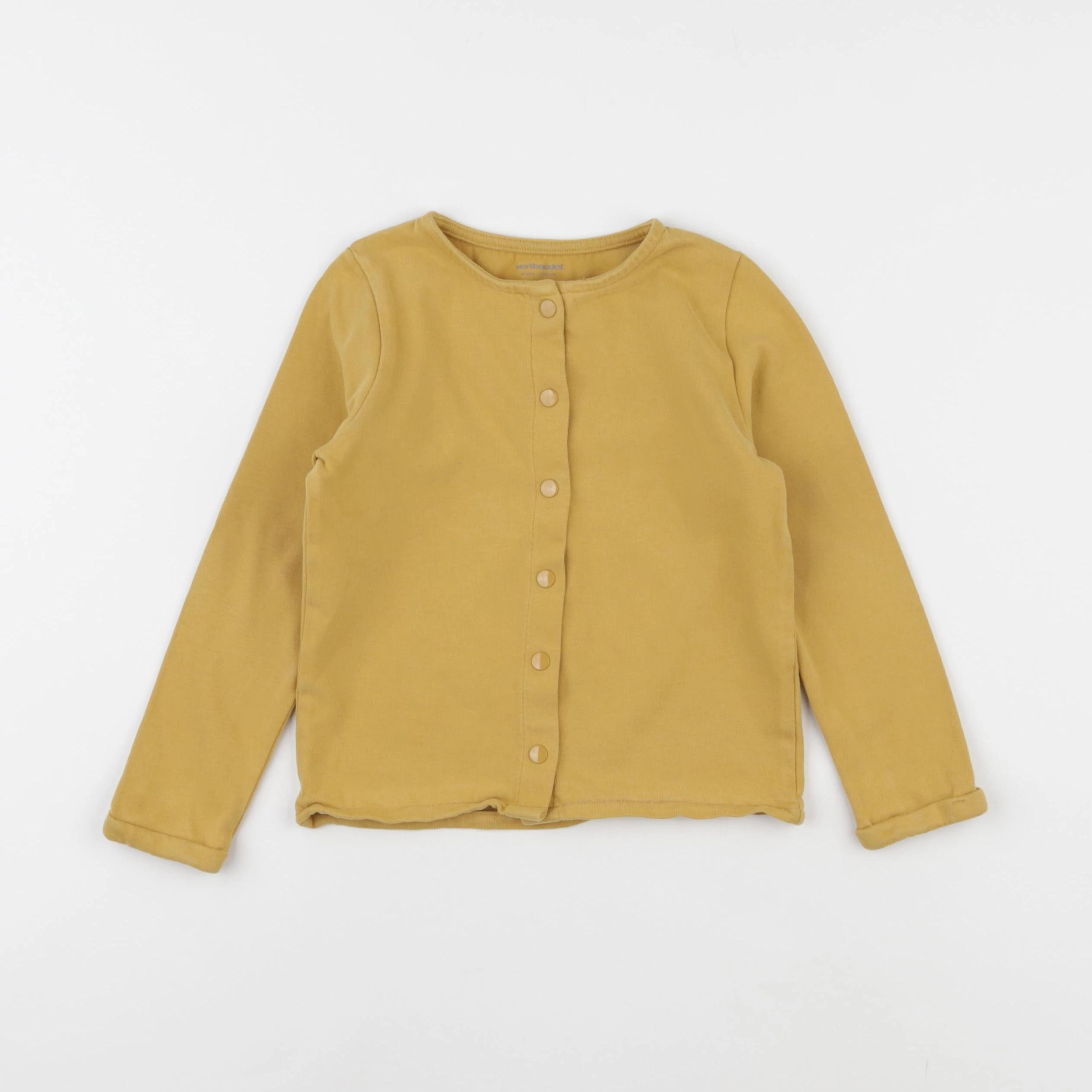 Vertbaudet - sweat jaune - 4 ans
