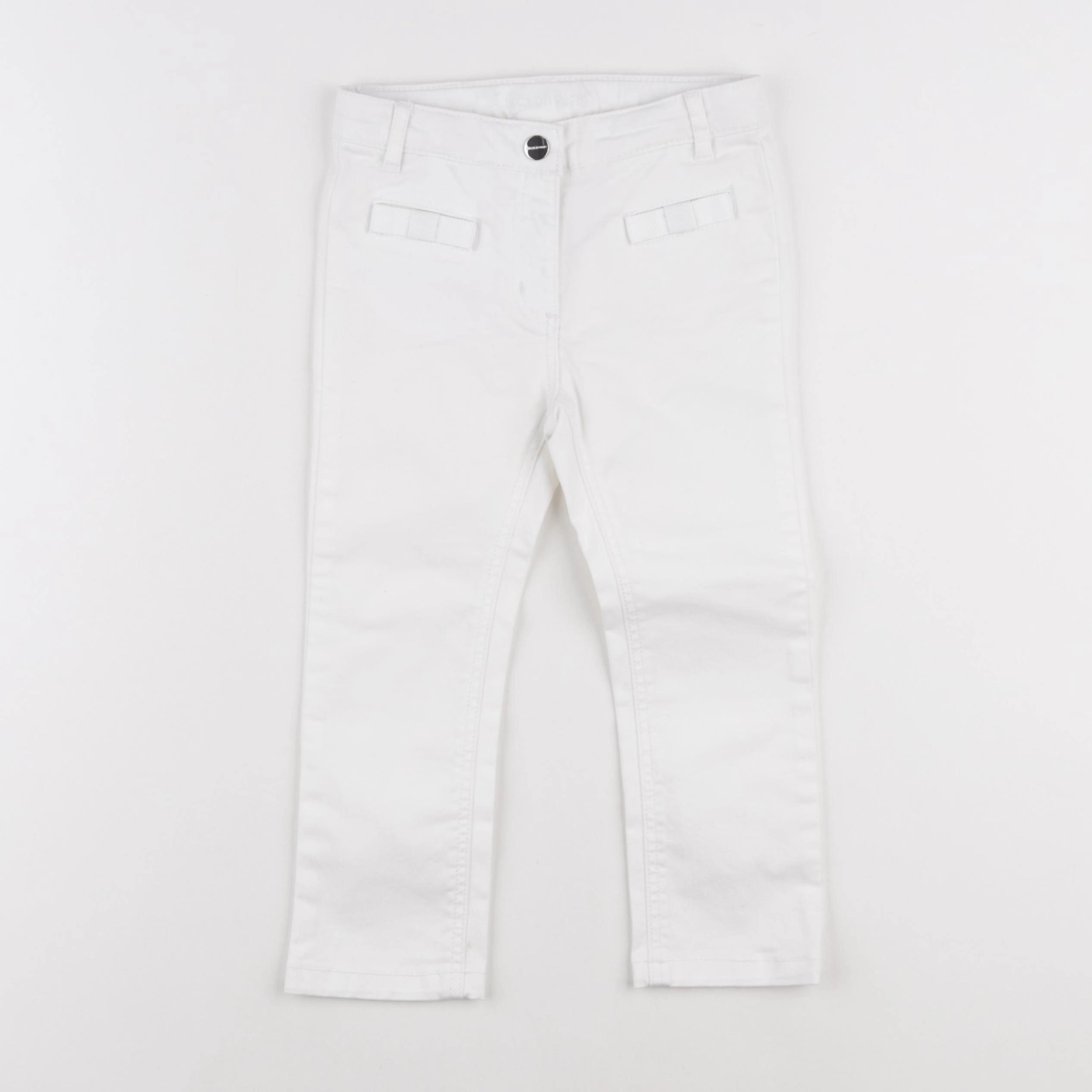 Jacadi - pantalon blanc - 36 mois