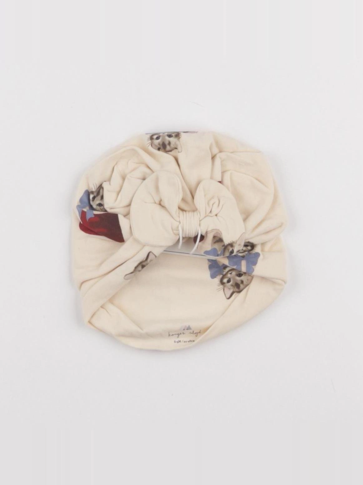 Konges slojd - bonnet beige (état neuf) - 6/9 mois